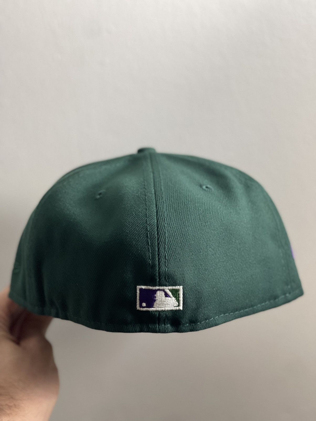 MLB × MyFitteds × New Era 7 1/8 MyFitteds Exclusive “Purple Kush” Anaheim Angels Size ONE SIZE - 4 Thumbnail