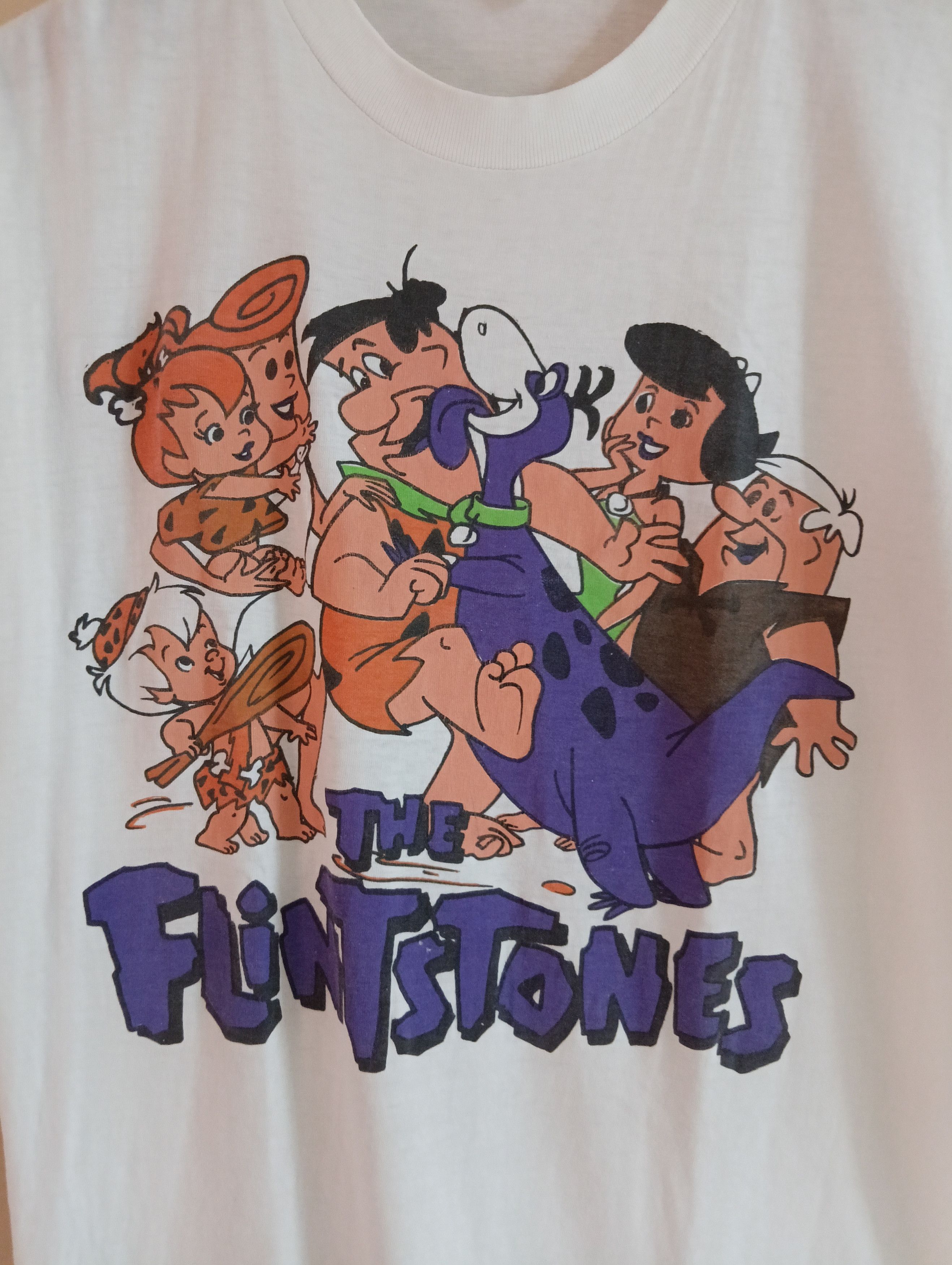 Cartoon Network × Vintage Vintage 80s The Flintstones cartoon Size US M / EU 48-50 / 2 - 3 Thumbnail