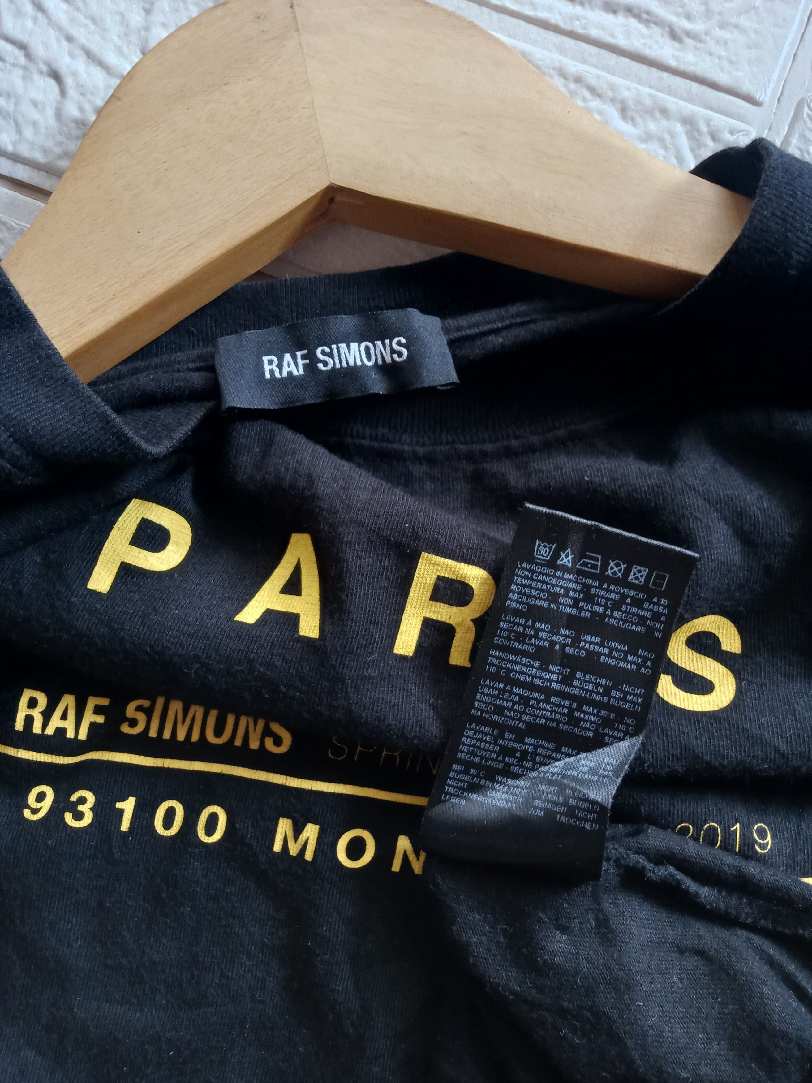 Raf Simons RAF SIMONS Graphic SS/19 Size US L / EU 52-54 / 3 - 7 Thumbnail