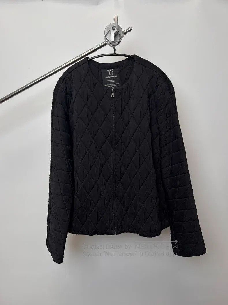 Yohji Yamamoto YOHJI YAMAMOTO Diamond Grid Pleated Cotton Jacket Size US L / EU 52-54 / 3 - 1 Thumbnail