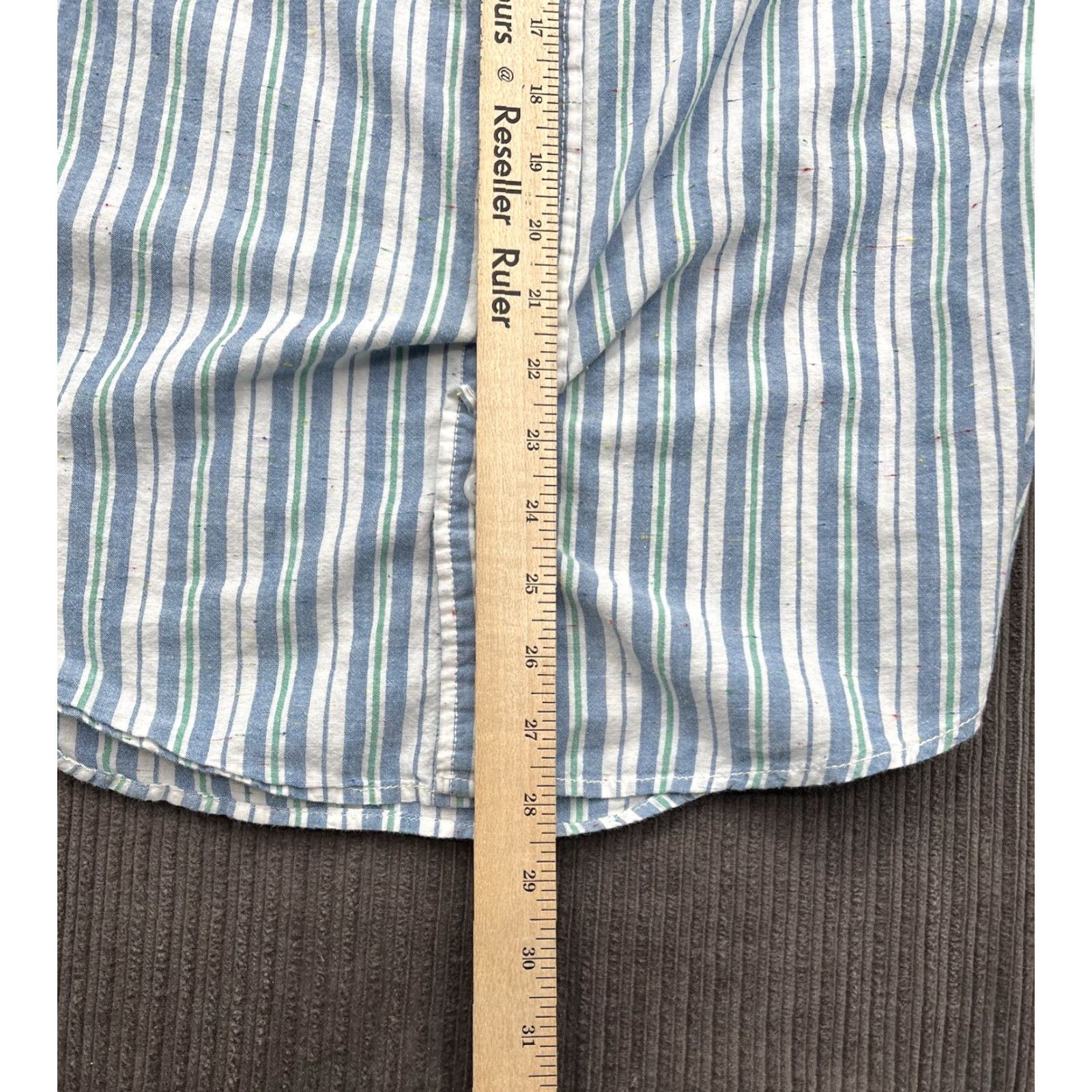 Rails Rails Shirt Men L Cotton Short Sleeve Button Up Casual Outdoors Striped All Seasons Fall Spring Summer Vintage: No Size US L / EU 52-54 / 3 - 5 Thumbnail