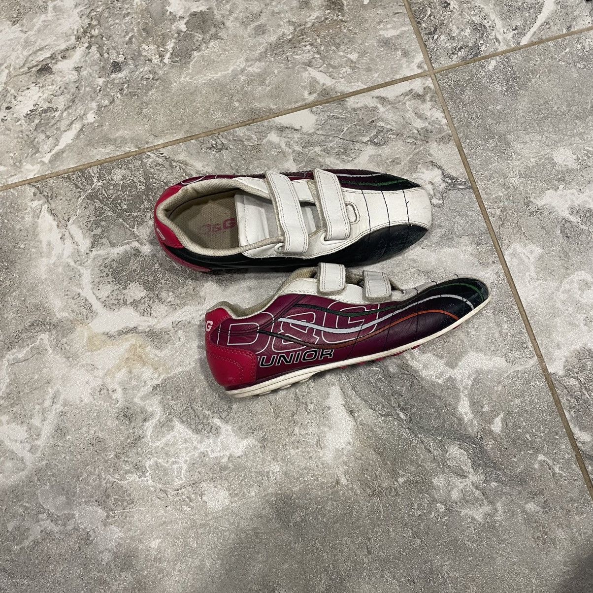 Dolce & Gabbana Vintage Dolce Gabbana Sneakers Embroidered DG Logo shoes Size US 5 / IT 35 - 1 Thumbnail