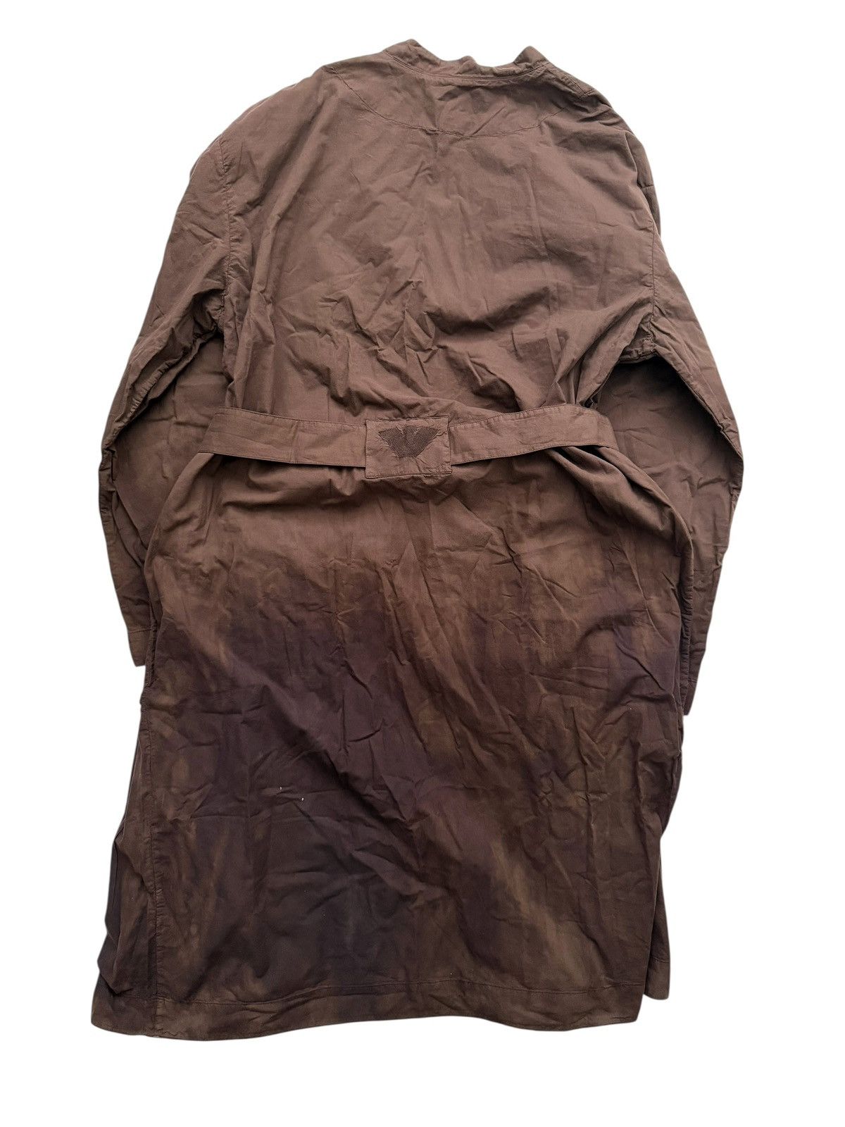 Emporio Armani × Our Legacy Overdyed Toga Brown Robe Coat Jacket Size US M / EU 48-50 / 2 - 6 Thumbnail