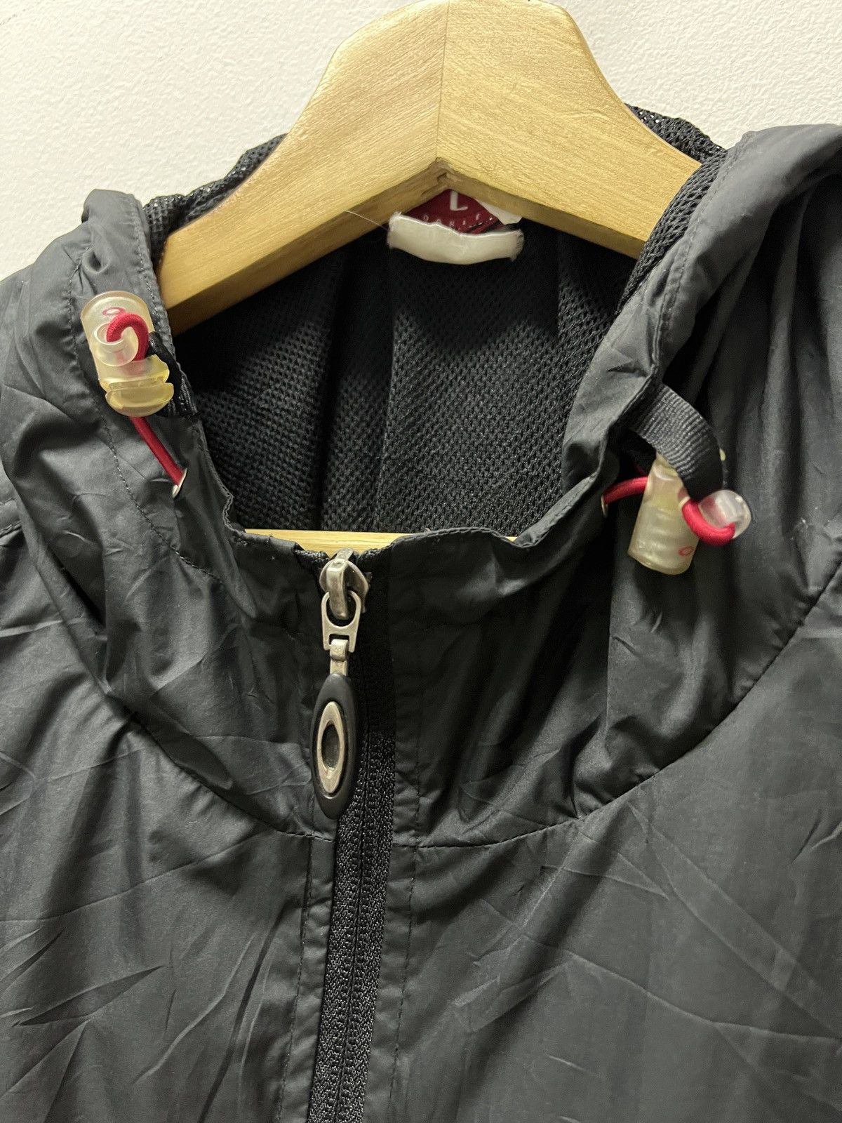 Oakley × Vintage 🔥Vintage Oakley Fire Skull Windbreaker Size US L / EU 52-54 / 3 - 3 Thumbnail