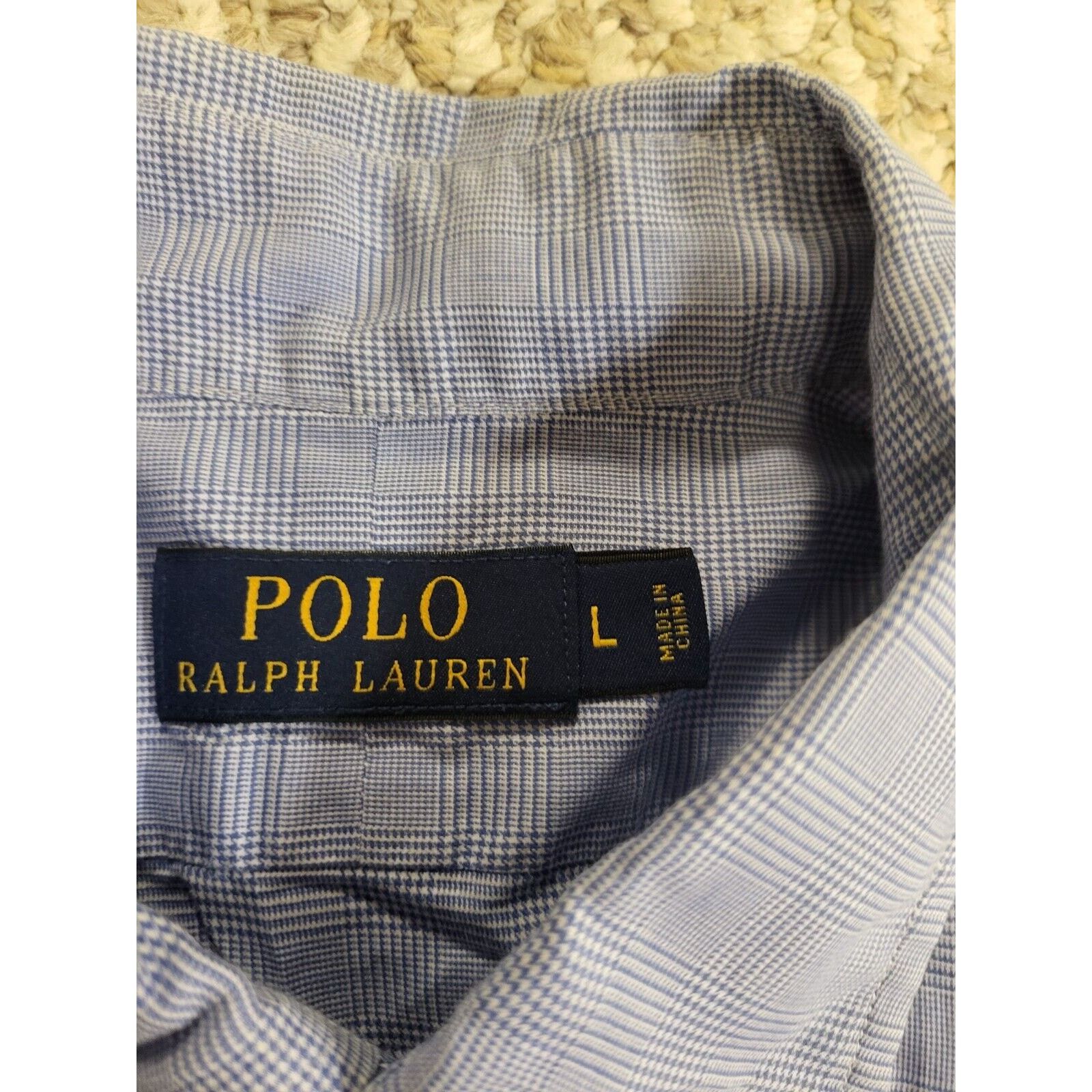 Ralph Lauren Polo Ralph Lauren Mens Size Large Dress Shirt 100% Cotton Size US L / EU 52-54 / 3 - 3 Thumbnail