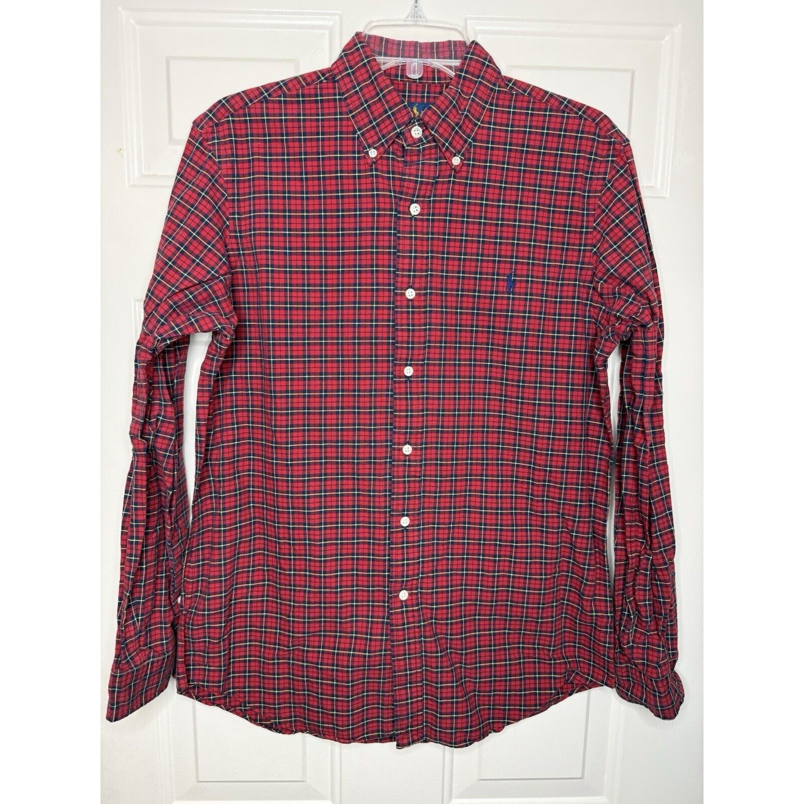 Ralph Lauren Polo Ralph Lauren Button Down Shirt Red Men’s Medium Plaid Size US M / EU 48-50 / 2 - 1 Thumbnail