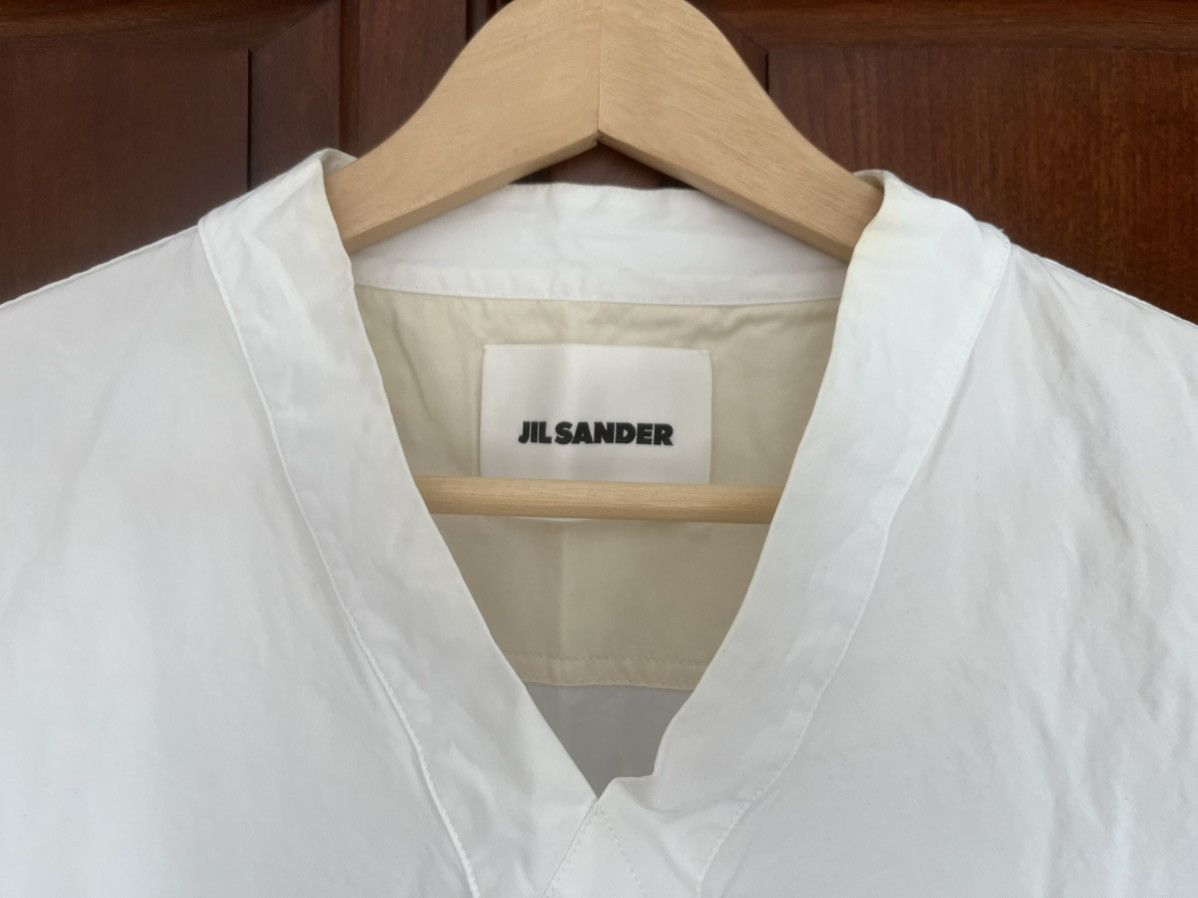 Jil Sander Jil Sander White Shirt Size US L / EU 52-54 / 3 - 2 Thumbnail
