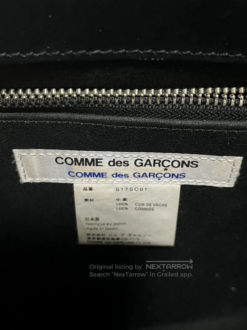 Comme des Garcons Comme des Garcons Bamboo Handle Handbag Leather Black Size ONE SIZE - 7 Thumbnail