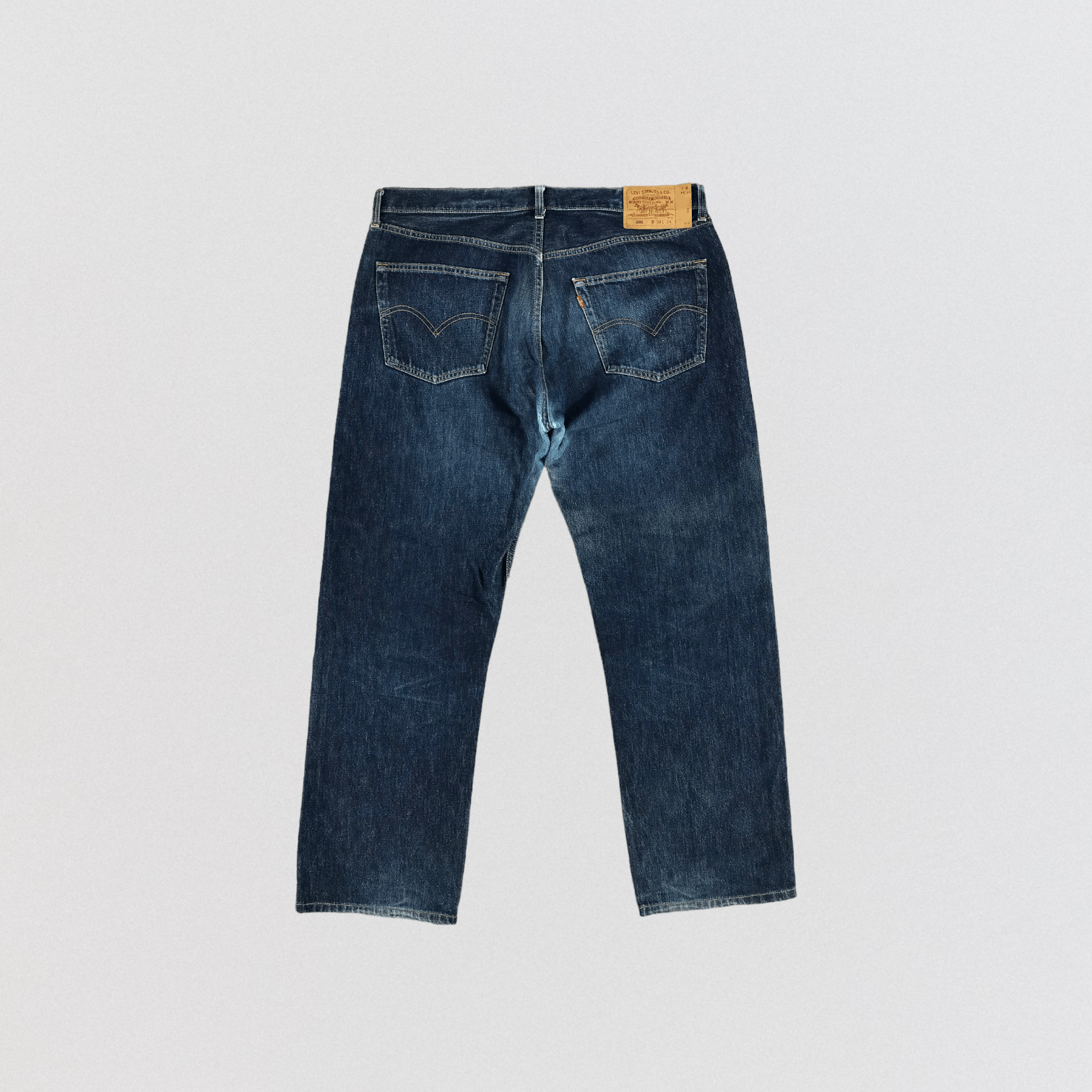 Levi's 90s Vintage Blue Wash Levis 501 Jeans-JM2717 Size US 39 - 2 Thumbnail