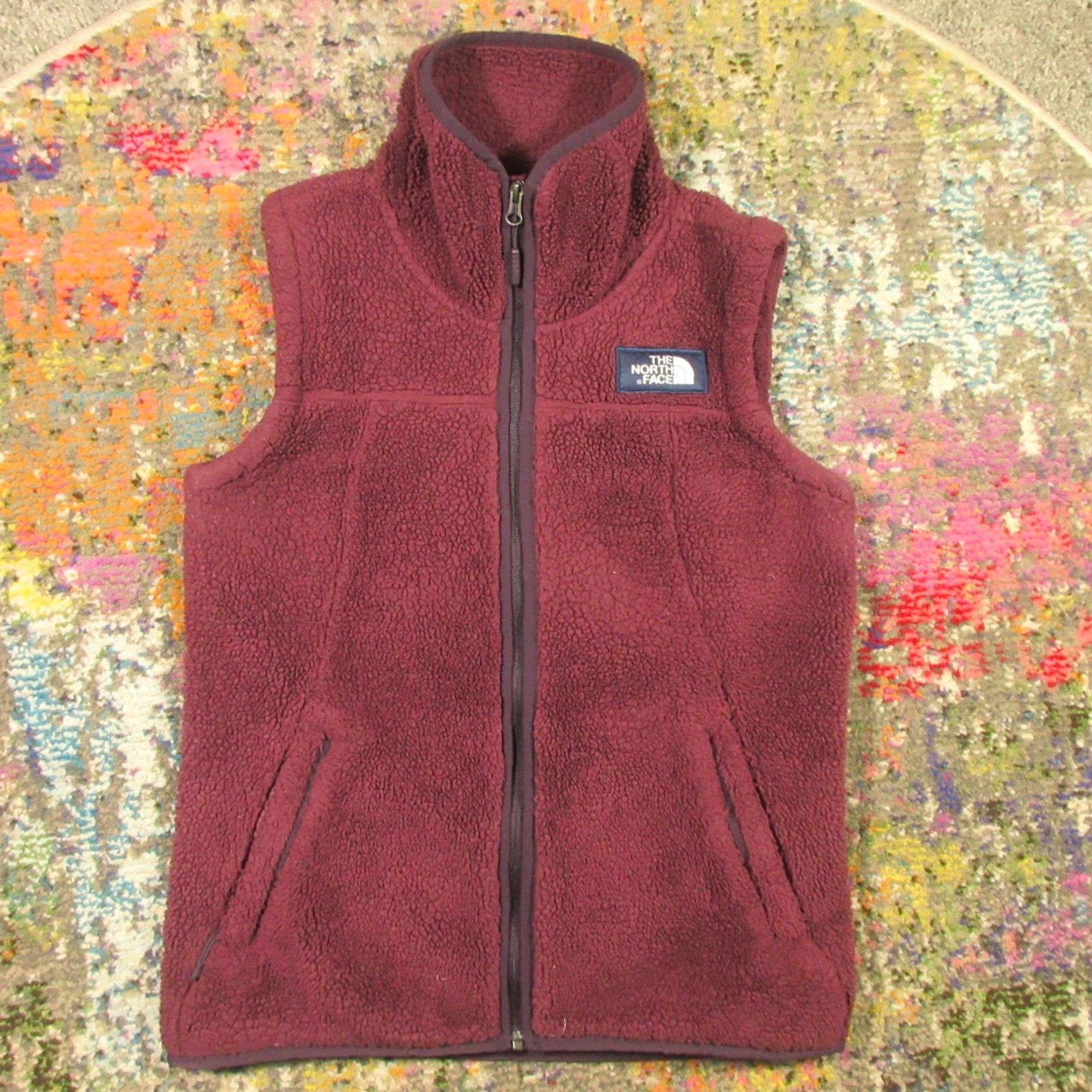 The North Face The North Face Campshire Sherpa Fleece Vest Womens S Purple Full Zip High Neck Vest Womens S Purple The North Face Campshire Sherpa Fleece Vest Size S / US 4 / IT 40 - 2 Thumbnail
