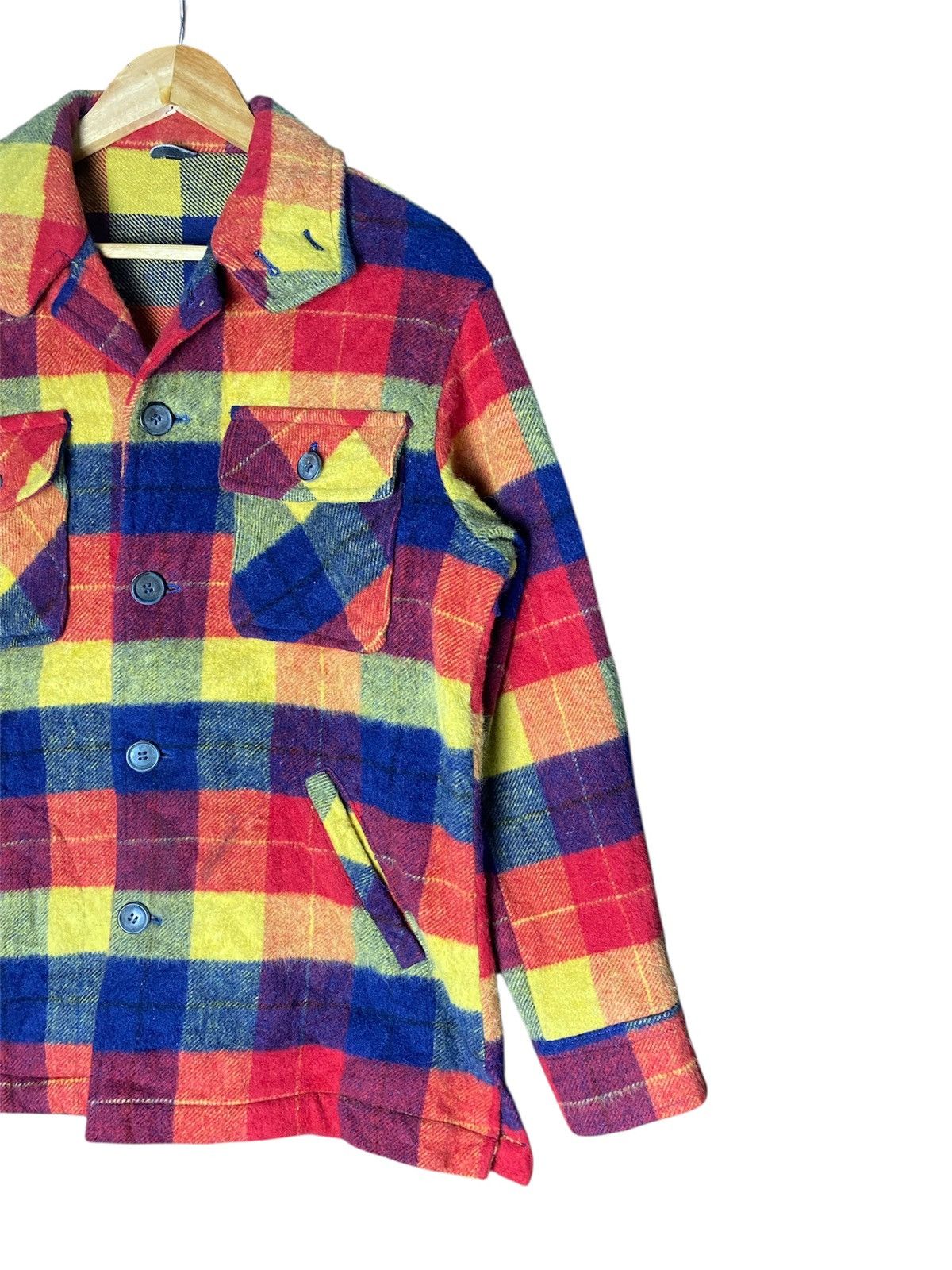 Japanese Brand Vintage Japanese Brand Flannel Button Up Shirt Size US M / EU 48-50 / 2 - 2 Thumbnail