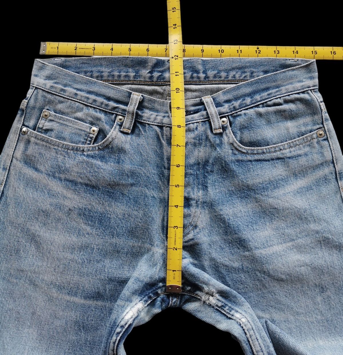 BEAUTY&YOUTH Archical Jeans Selvedge Beauty Youth Size US 30 / EU 46 - 11 Thumbnail