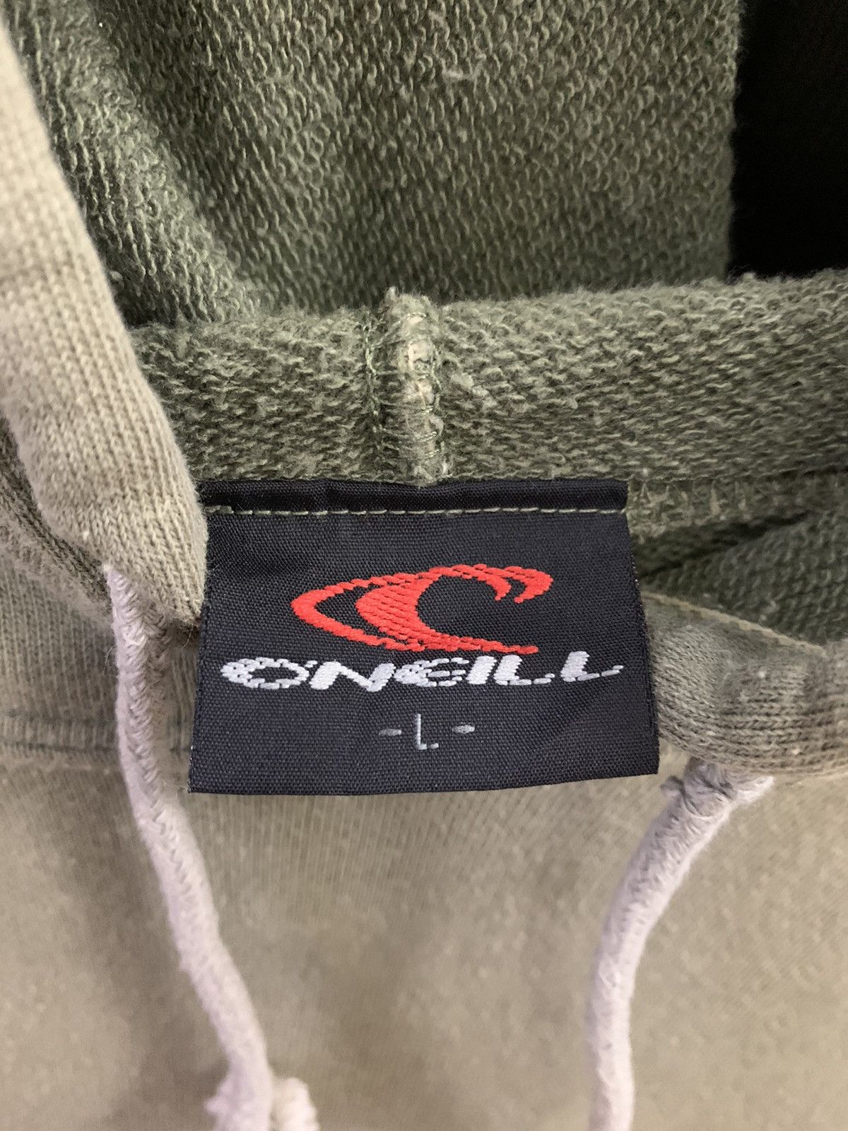 Vintage Oneill Reflective Logo Front Back