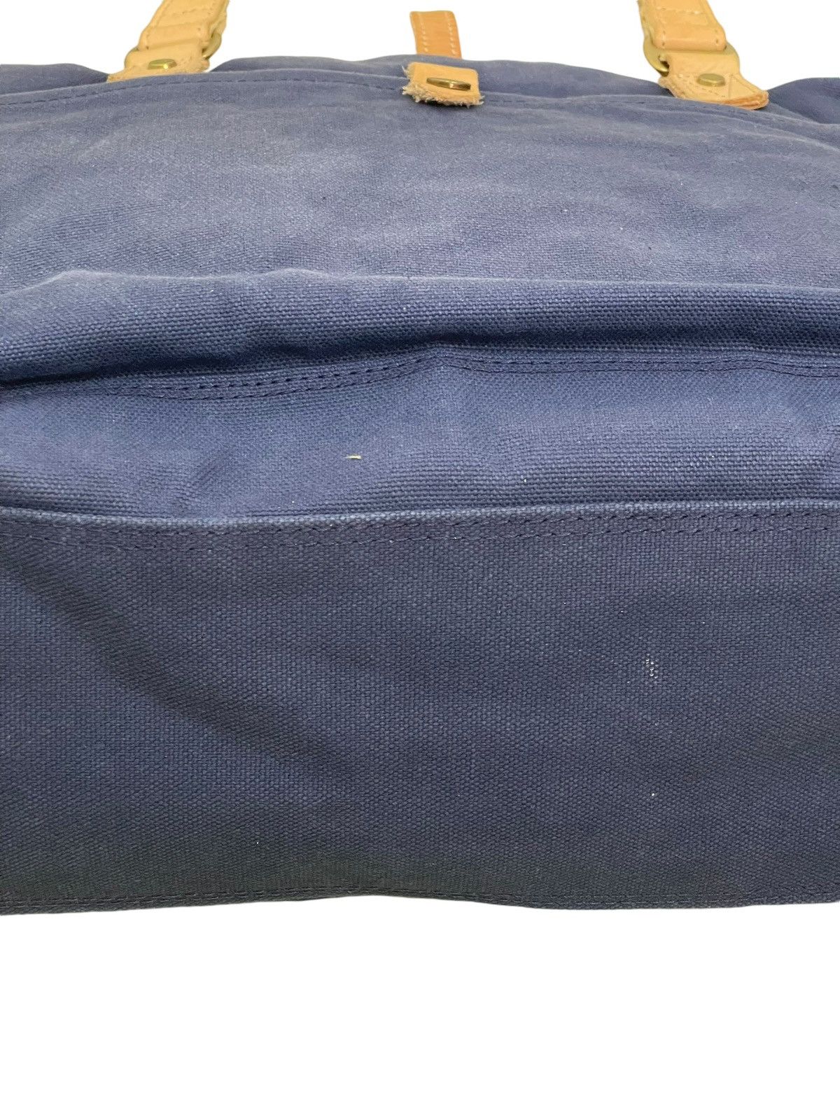 MasterPiece Cotton Canvas Leather Masterpiece Japan Tote Bag 9🟩 Size ONE SIZE - 17 Thumbnail