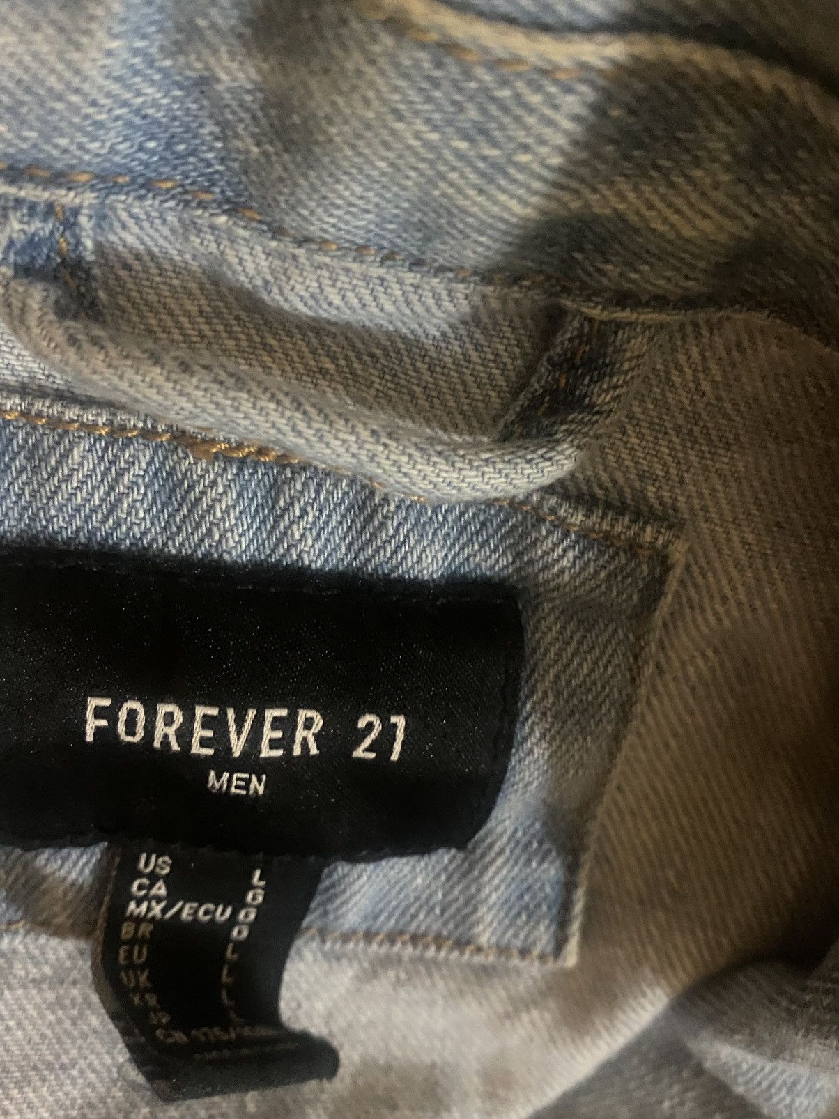 Forever 21 Forever 21 Denim Jacket Size US L / EU 52-54 / 3 - 7 Thumbnail
