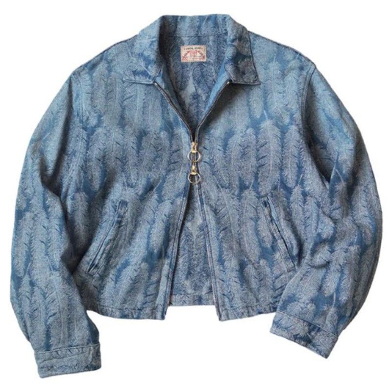Kapital Kapital 12oz Magpie Feather Denim Drizzler JK Size US L / EU 52-54 / 3 - 1 Thumbnail