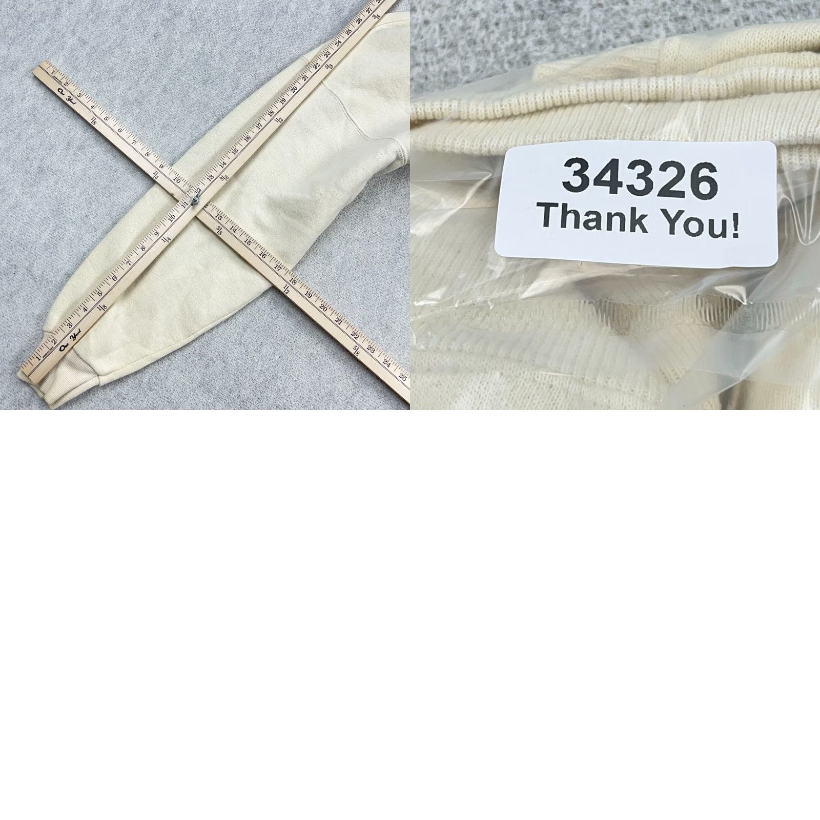 Lee VINTAGE Graham High School Sweatshirt Men XXL 2XL Cream G-Men 90s Crewneck USA Size US XXL / EU 58 / 5 - 8 Thumbnail