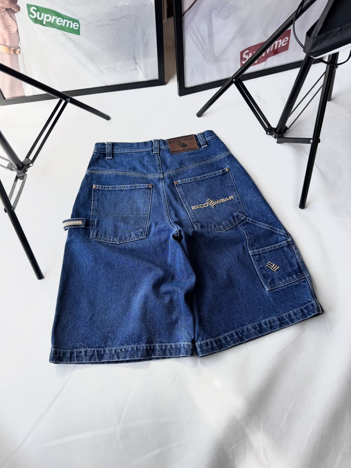 JNCO Crazy vintage 90’s Exco Wear jeans baggy jnco baggy jorts Size US 28 / EU 44 - 12 Thumbnail