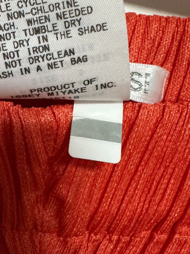 Issey Miyake Issey Miyake size:5 Orange pleated pants Size 42" / US 20 - 4 Thumbnail