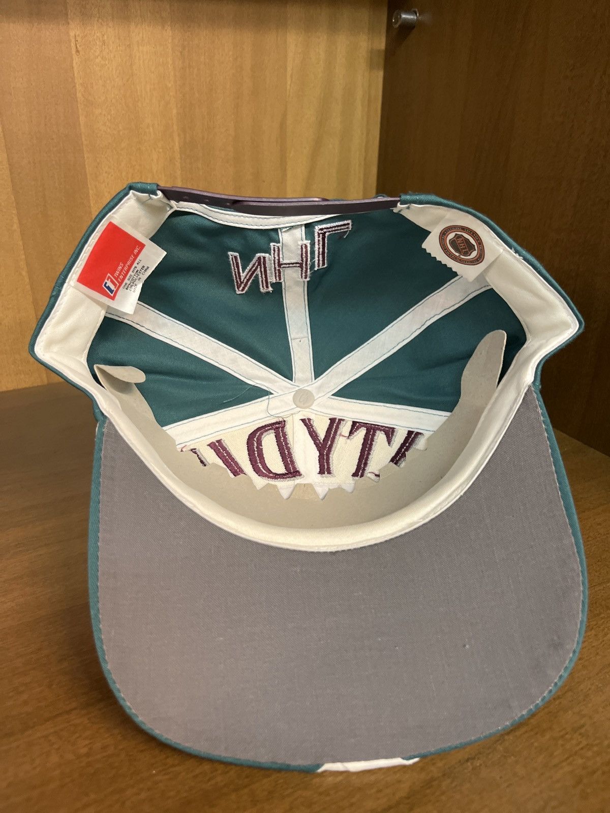 NHL × Twins × Vintage Caps mighty ducks nhl Size ONE SIZE - 2 Thumbnail