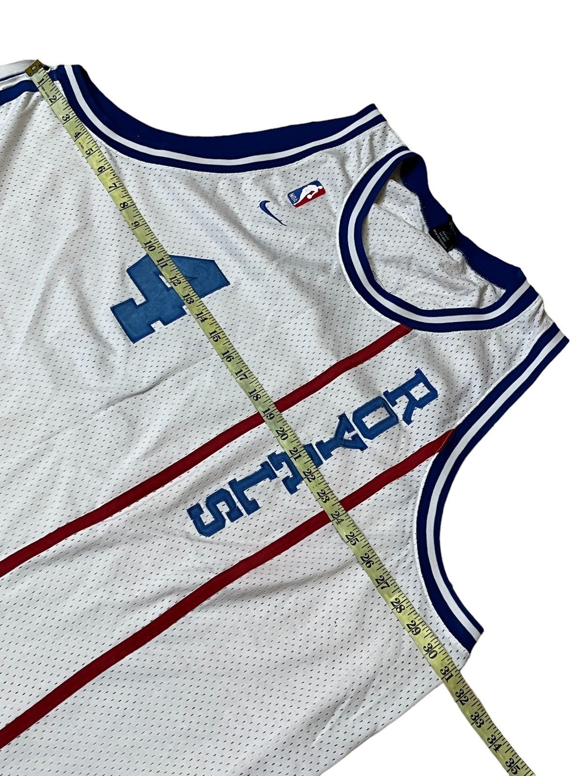 NBA × Nike × Supreme VINTAGE NIKE KANSAS CITY ROYALS “WEBBER #4” NBA 5XL JERSEY Size US XXL / EU 58 / 5 - 7 Thumbnail