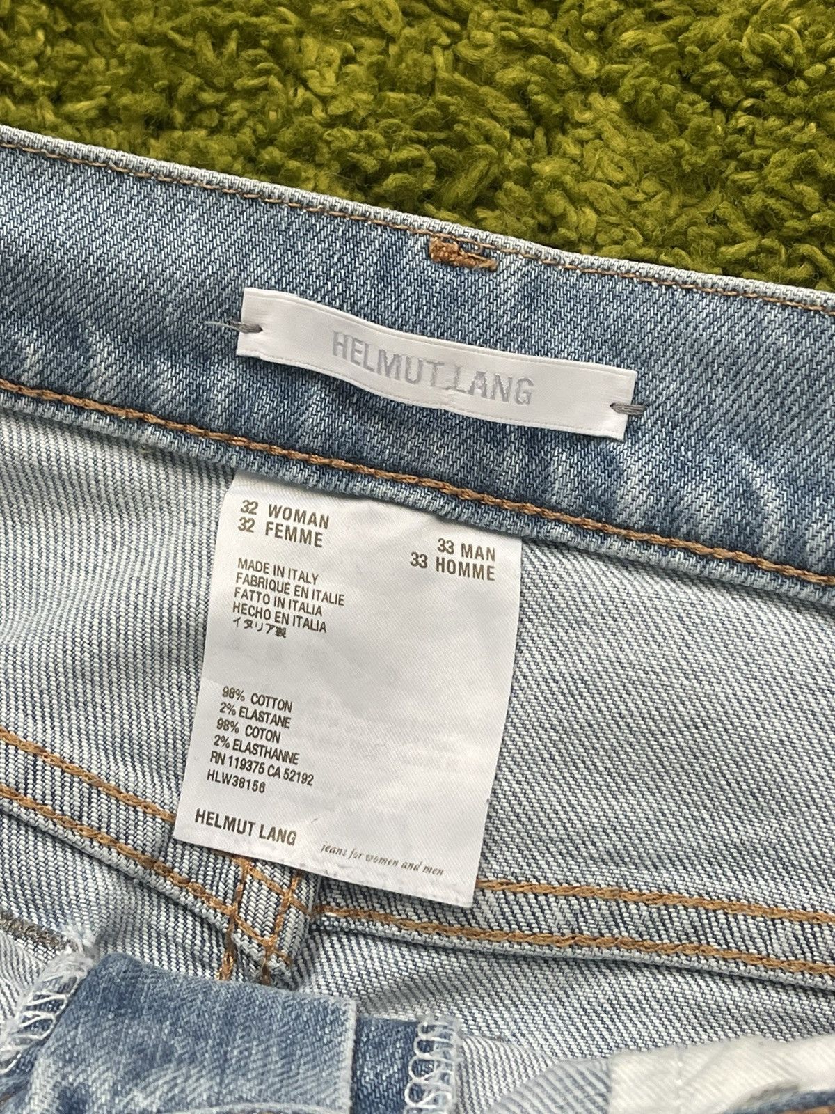 Designer × Helmut Lang Helmut Lang avant garde palazzo jeans denim Size US 32 / EU 48 - 3 Thumbnail