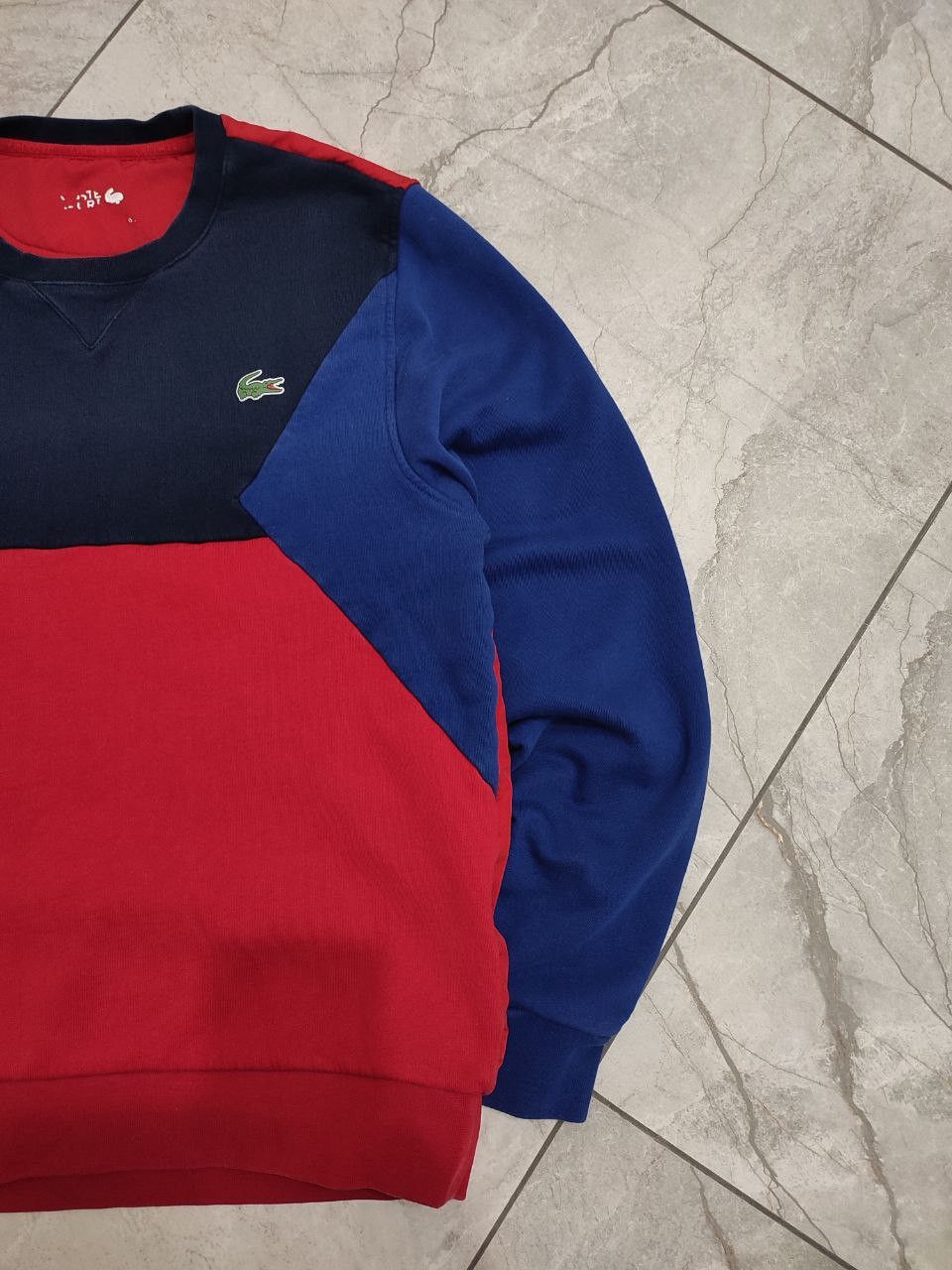 Lacoste Lacoste Sport Men Colorblock Long Sleeve Sweatshirt Size US S / EU 44-46 / 1 - 3 Thumbnail