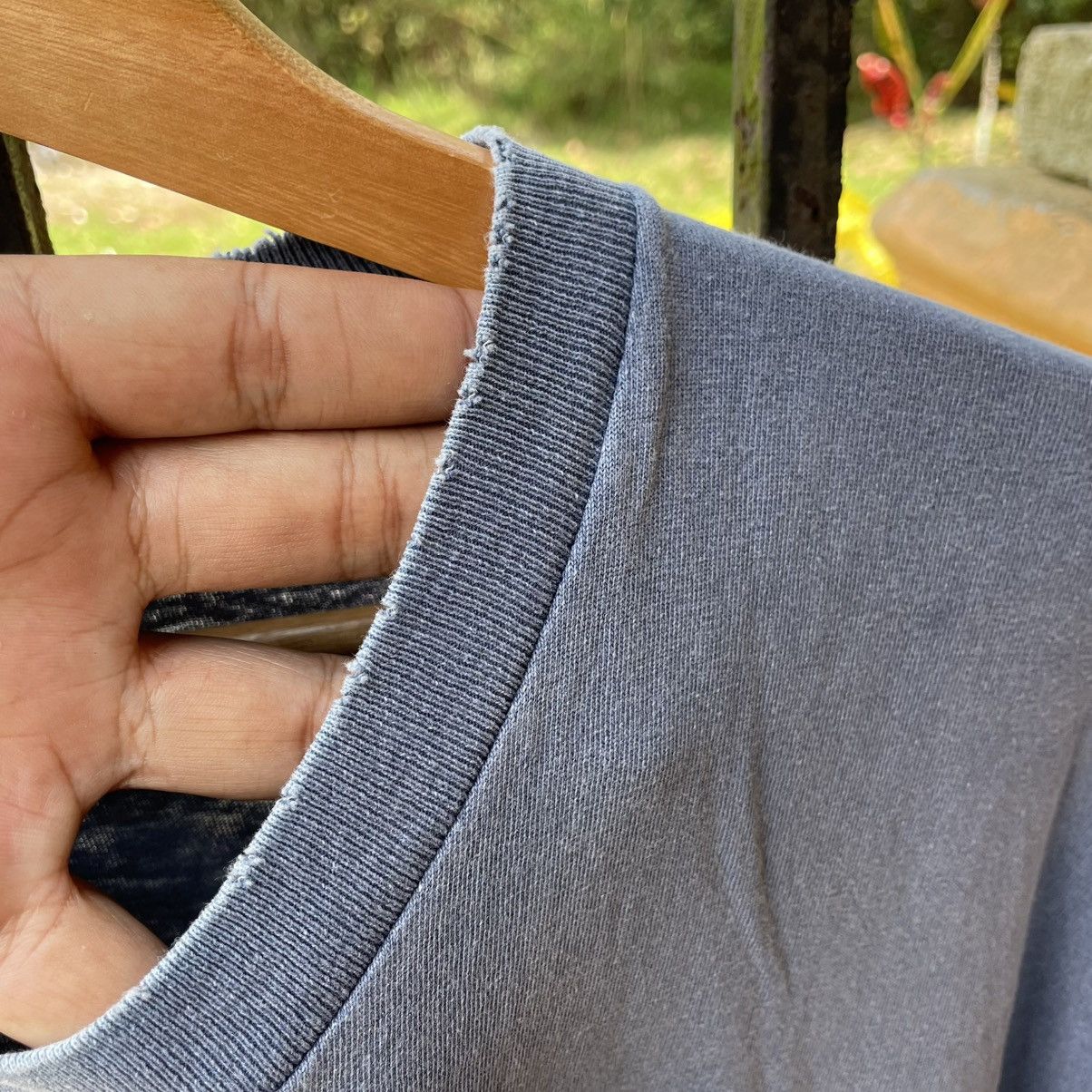 Lee × Vintage 🔥Vintage 90s Lee Park City Ski Box Logo Distress Washed Tee Size US L / EU 52-54 / 3 - 6 Thumbnail