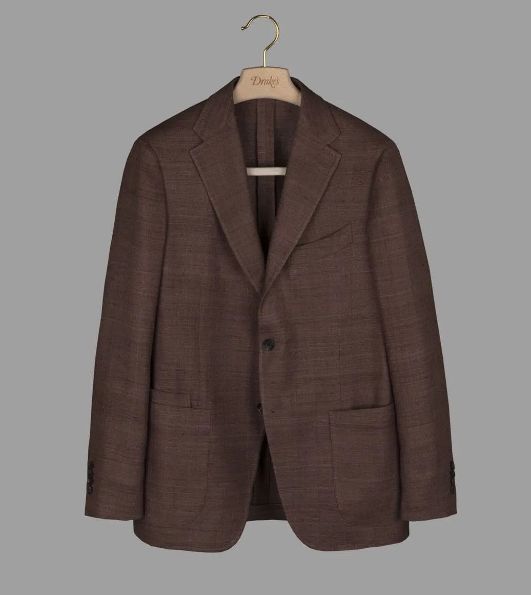 Drake's Drake's Tussah Silk Jacket - size 38/48 Size 36R - 1 Thumbnail
