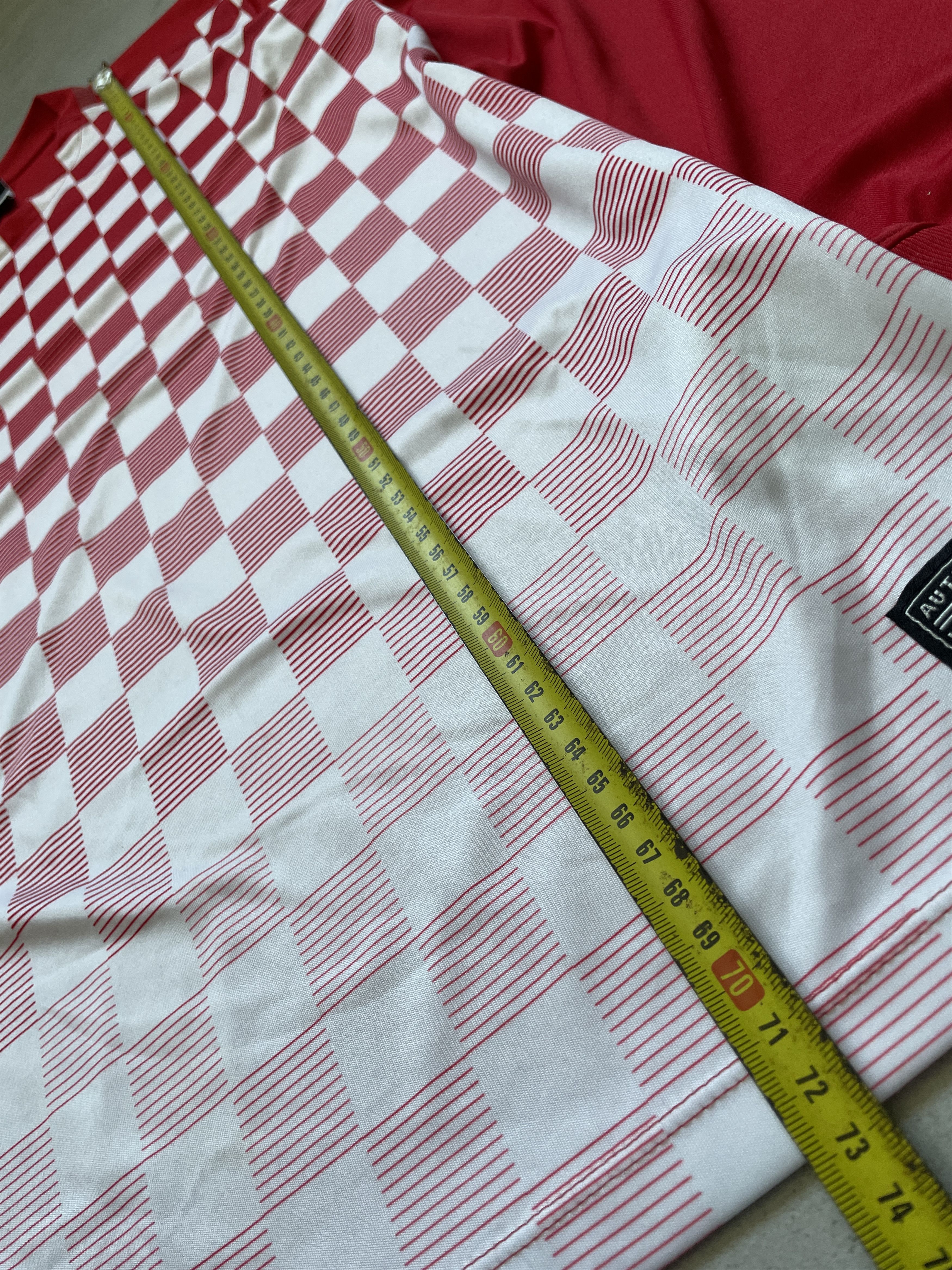 Nike NIKE CROATIA TEMPLATE RED WHITE LONGSLEEVE BLOKECORE JERSEY Size US M / EU 48-50 / 2 - 8 Thumbnail