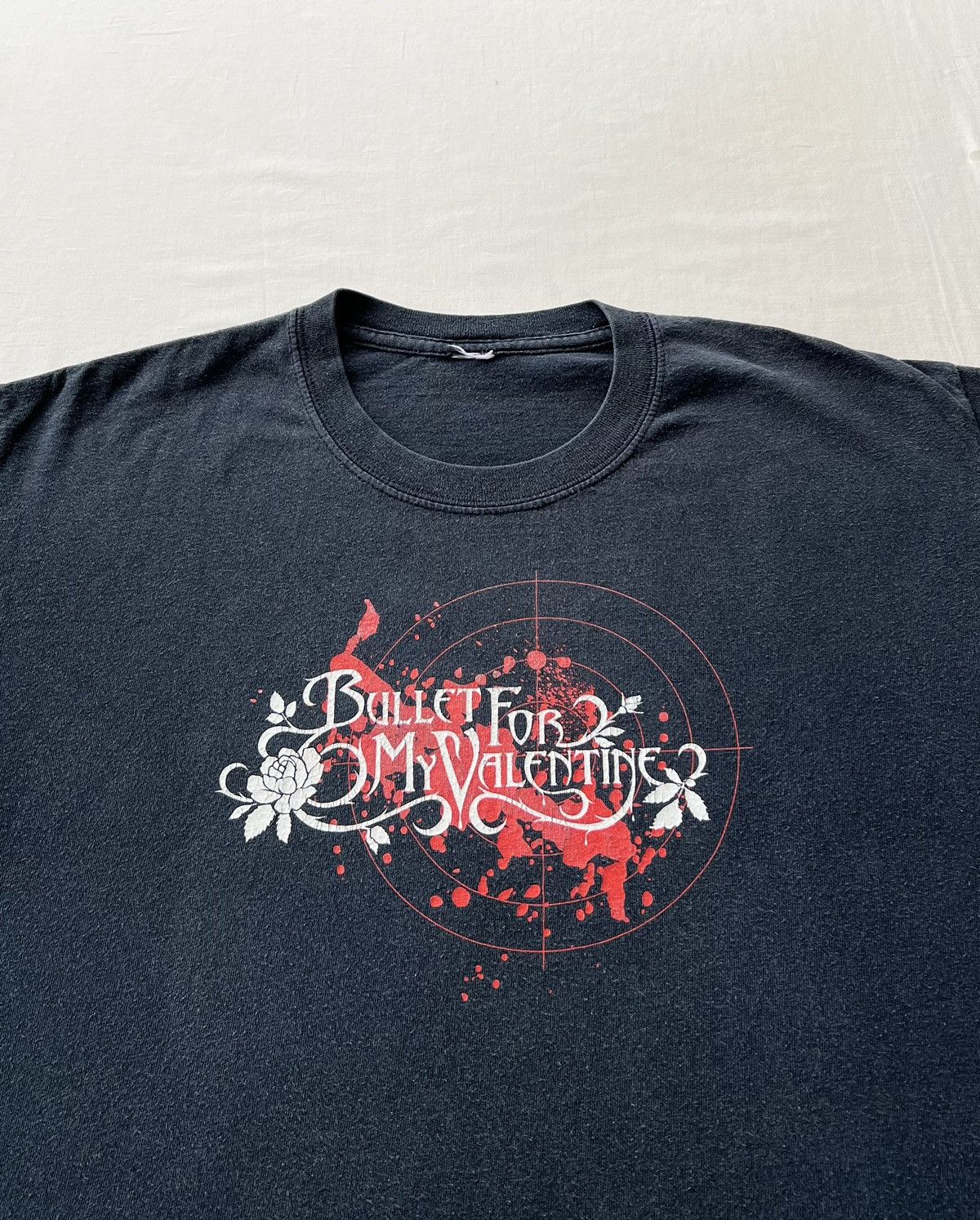 Band Tees Vintage 2000s Bullet for my Valentine Black T-shirt Size US M / EU 48-50 / 2 - 5 Thumbnail