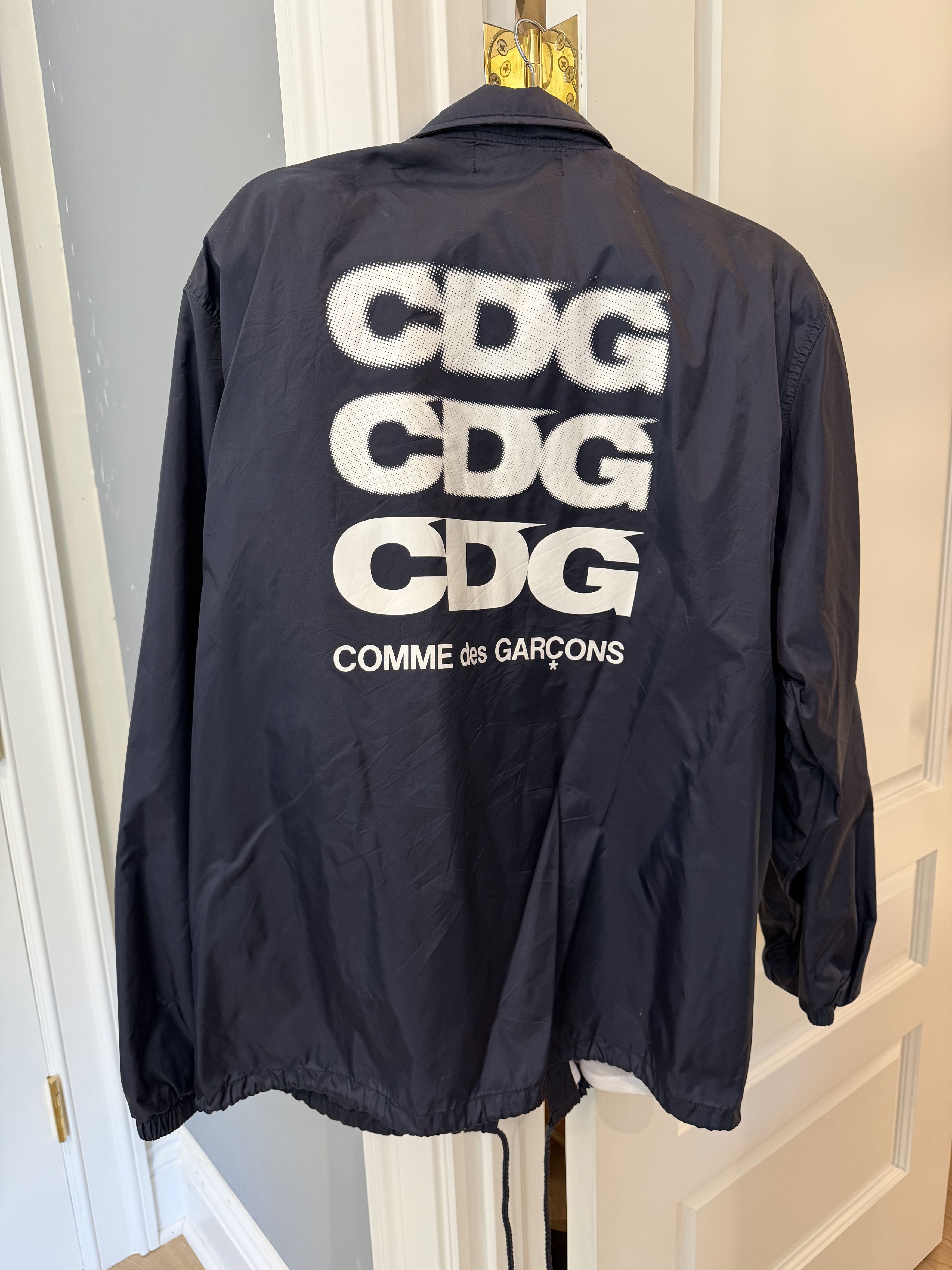 Comme des Garcons Comme Des Garcons Screen Print Logo Graphic Jacket Size US XL / EU 56 / 4 - 1 Thumbnail