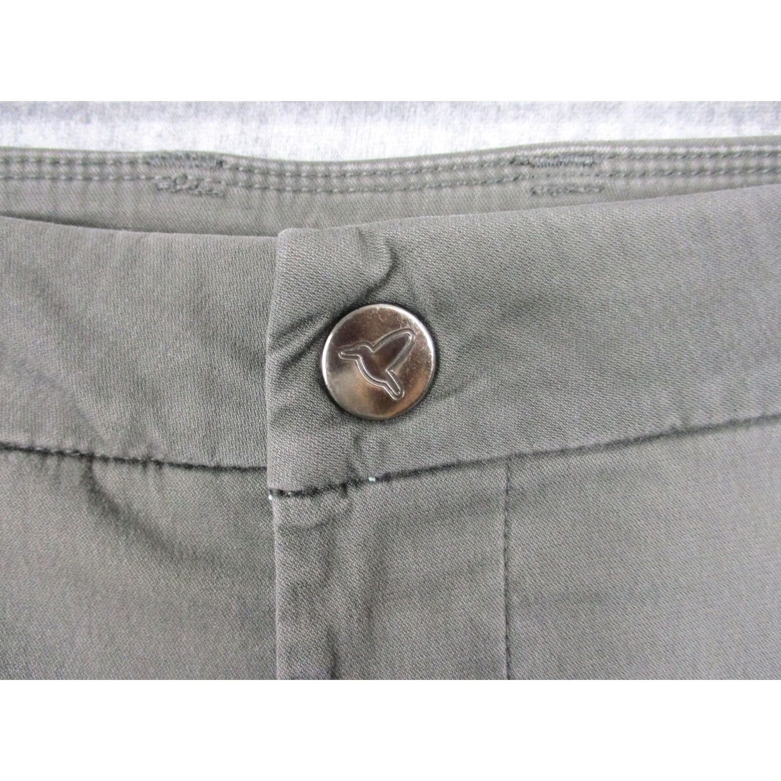 Vintage Birddogs Pants Mens 36 Green 36x36 Stretch Chino Lined Zip Pockets Boomstick Size US 36 / EU 52 - 4 Thumbnail