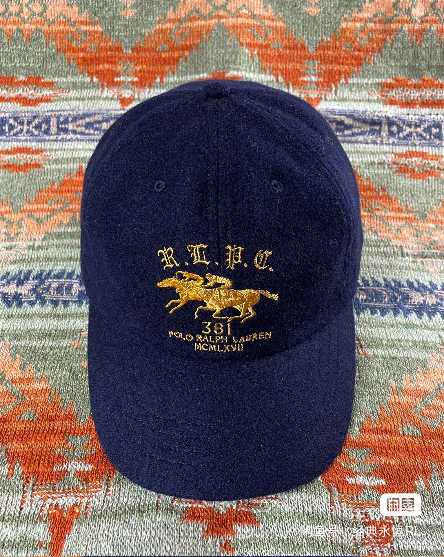 Polo Ralph Lauren Polo Ralph Lauren Wool Leather Baseball Hat Cap Size ONE SIZE - 1 Thumbnail