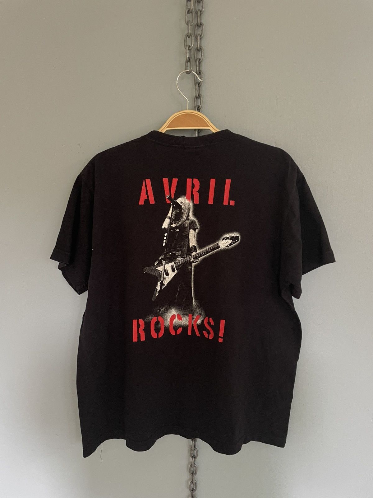 Vintage Y2K Avril Lavigne skate punk AL03 t shirt