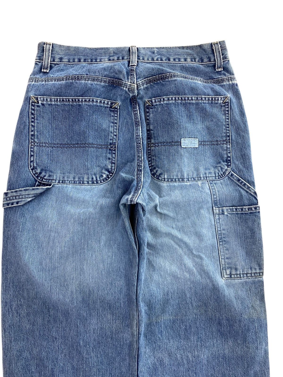 Japanese Brand Japanese Brand Faded awash Carpenter Style Wide Leg Jean Size US 30 / EU 46 - 3 Thumbnail