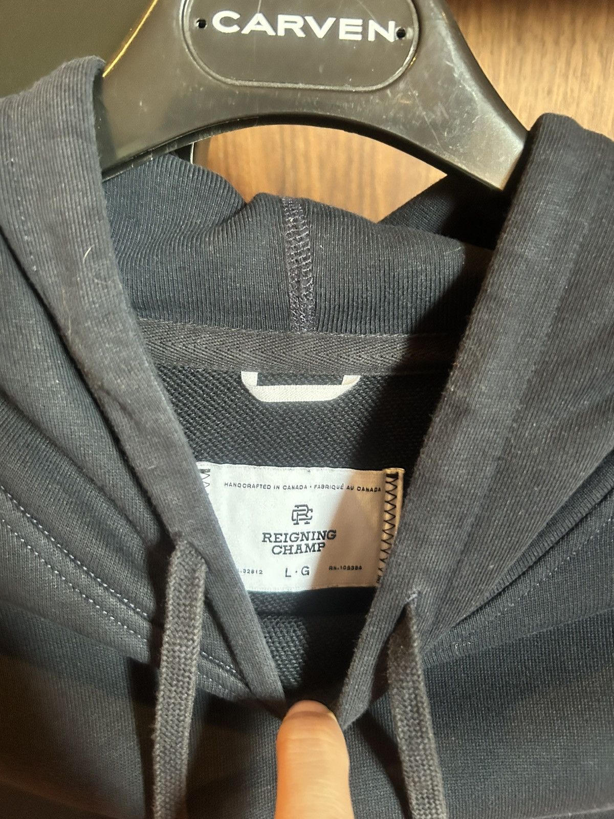 Reigning Champ Reigning Champ Hoodie size L Size US L / EU 52-54 / 3 - 2 Thumbnail
