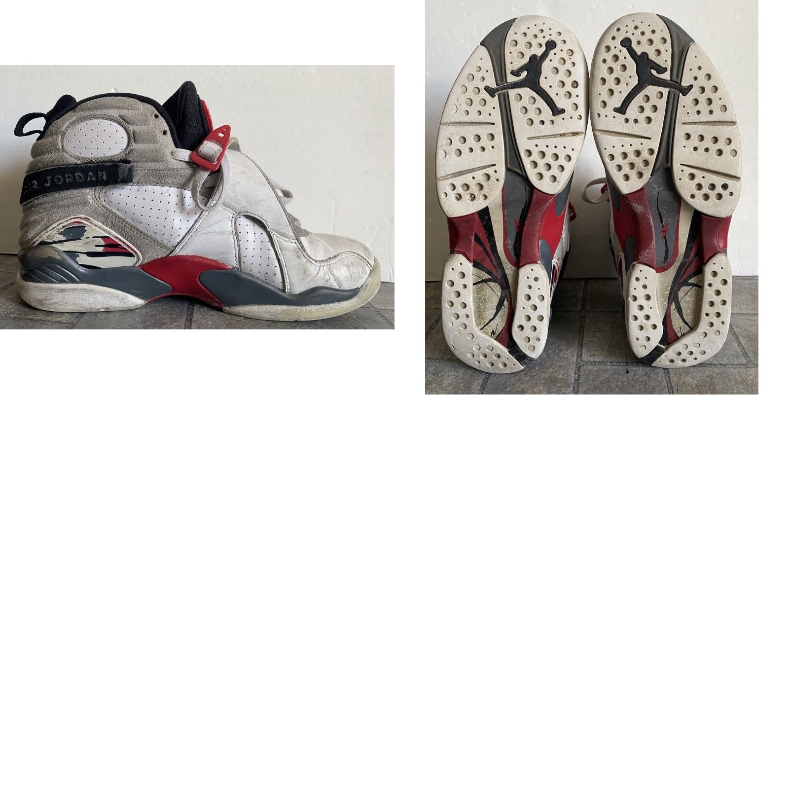 Jordan Brand Jordan 8 Retro White 2013 Sneaker Size 9.5 Men White 305381-103 N/A Size US 10 / EU 43 - 9 Thumbnail