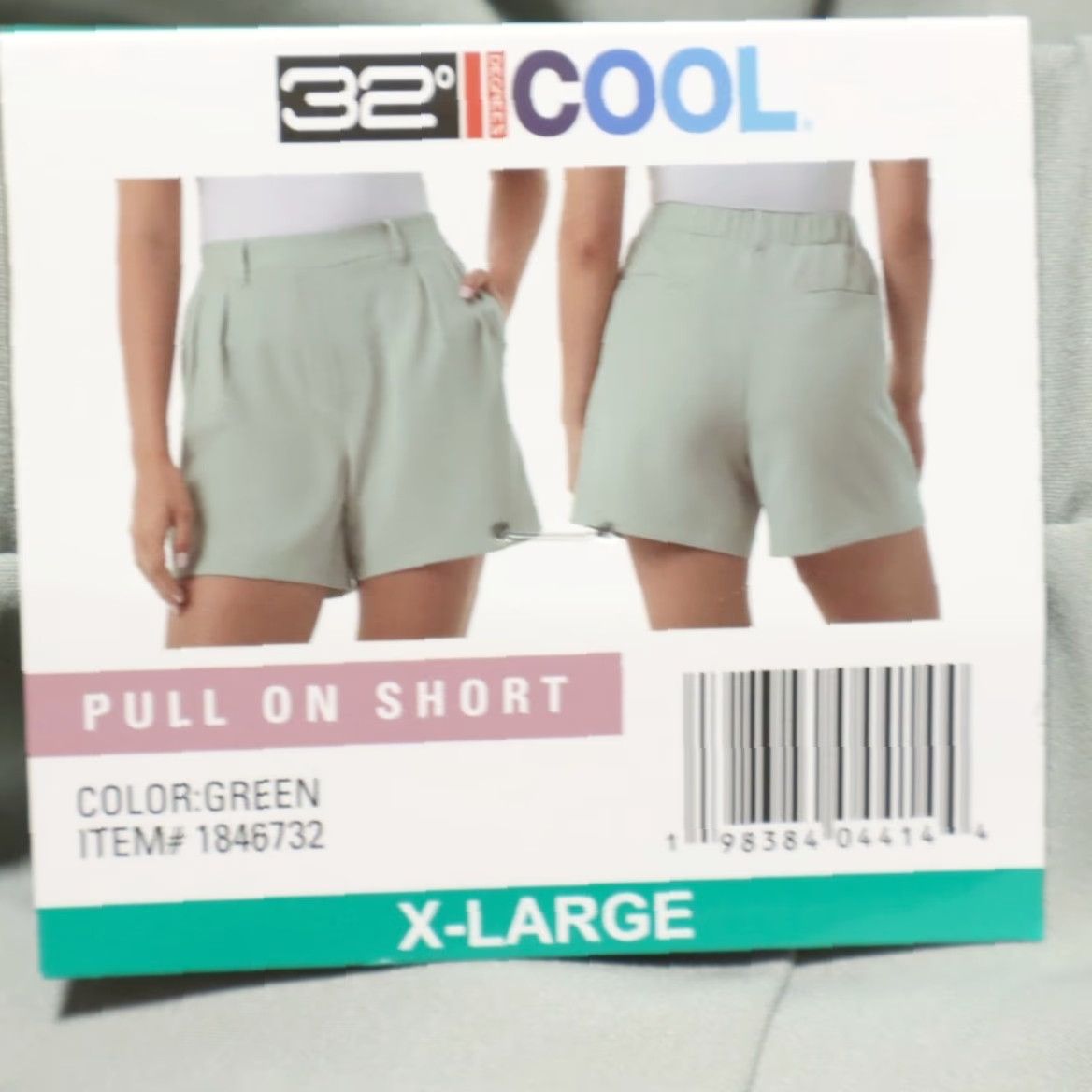 Vintage 32 Cool High Stretch Pull On Golf Shorts Green Men's XL Size US 36 / EU 52 - 5 Thumbnail