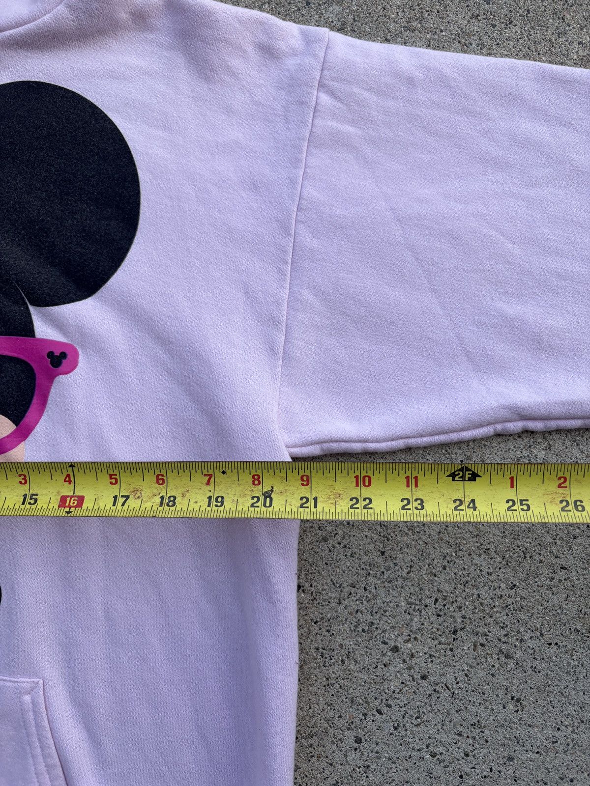 Disney × Vintage Disneyland Minnie Mouse “I Love Nerds” Pullover Hoodie Sz. M Size M / US 6-8 / IT 42-44 - 6 Thumbnail