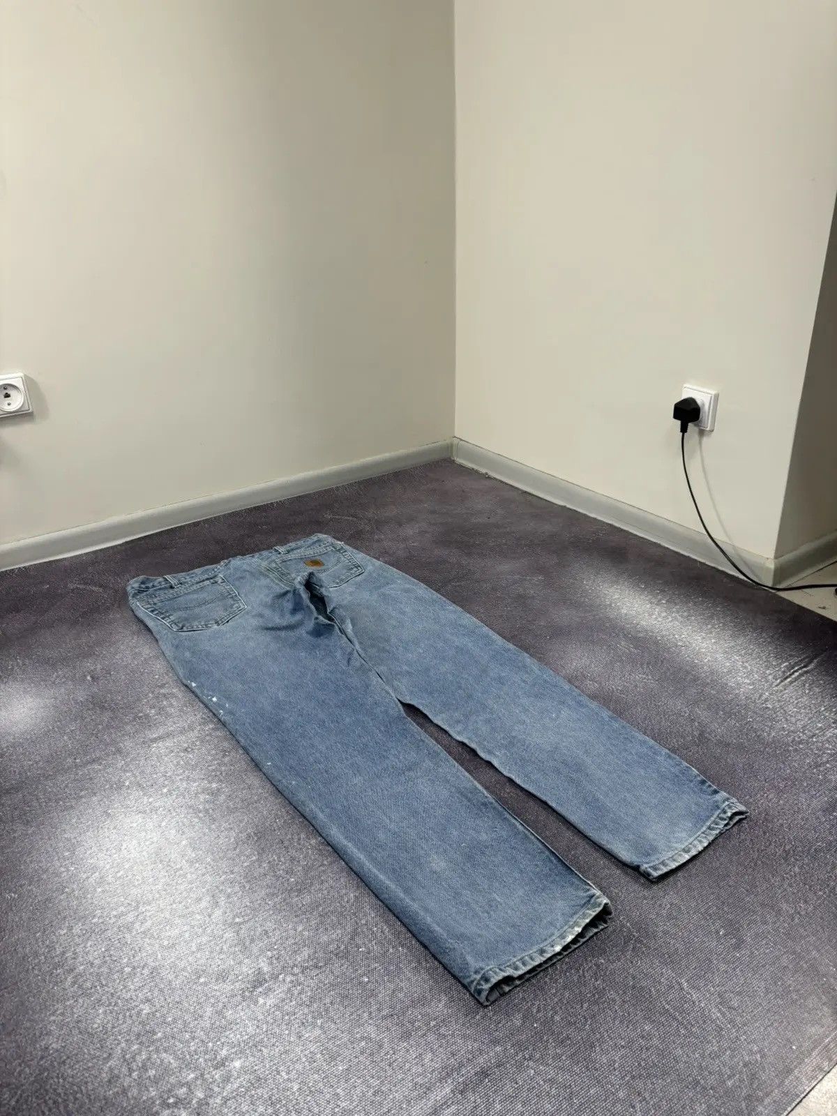 Carhartt × Vintage Vintage Carhartt USA Traditional Fit Denim Work Hype Jeans Size US 34 / EU 50 - 3 Thumbnail