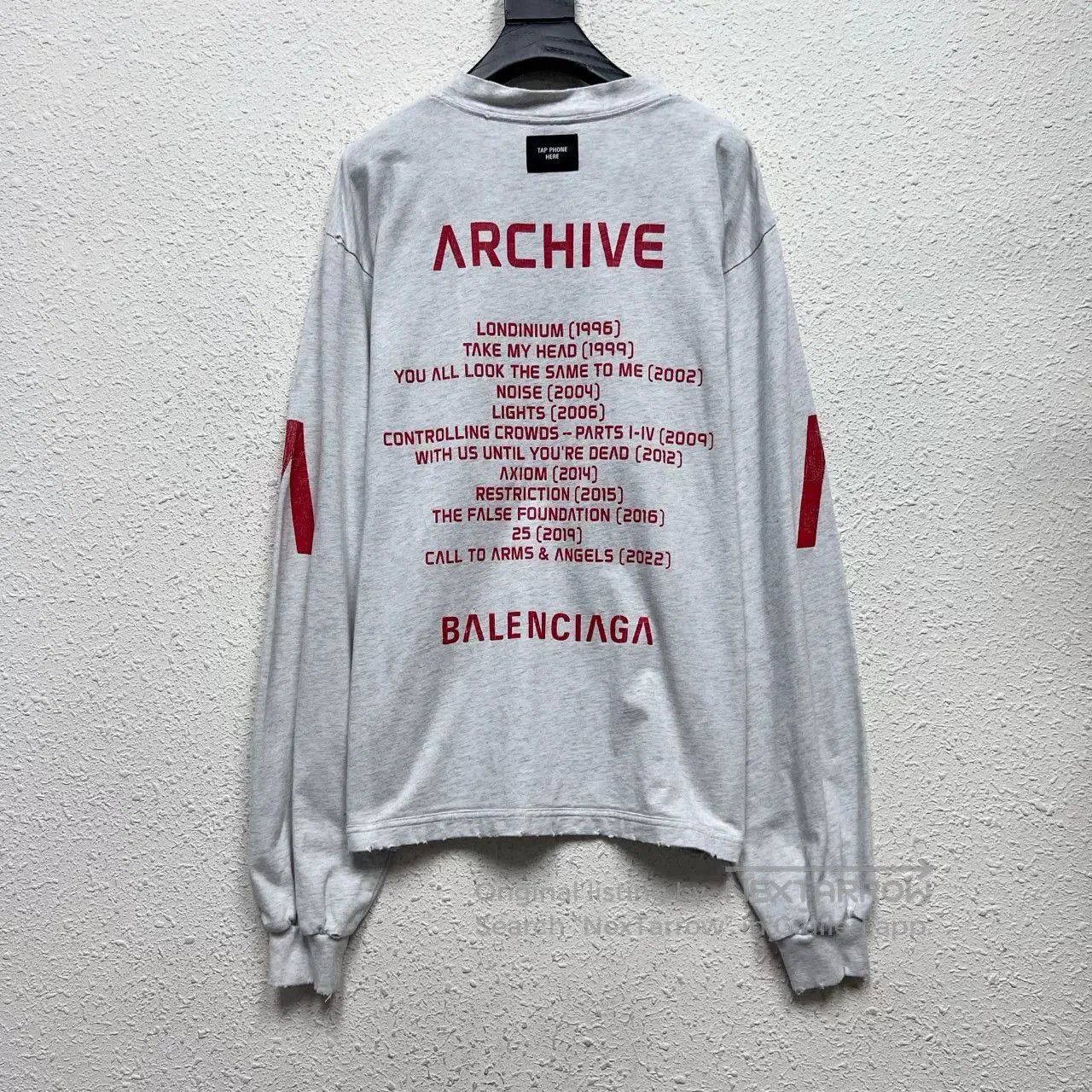 Balenciaga balenciaga x apple music long sleeve shirt. Size US XS / EU 42 / 0 - 2 Thumbnail