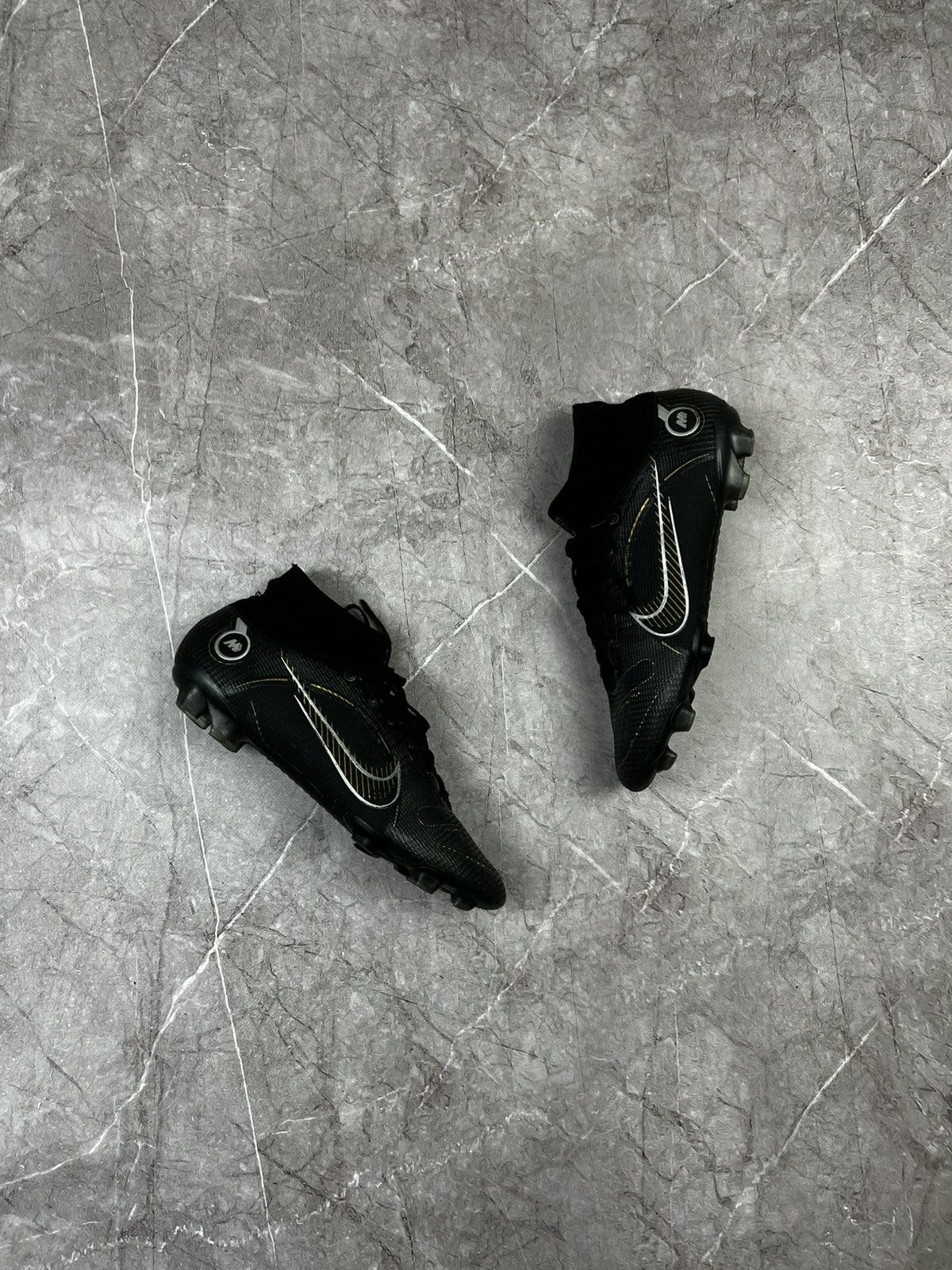 Nike Nike Mercurial Superfly 8 Pro FG Black Metallic Gold Size US 9.5 / EU 42-43 - 1 Thumbnail