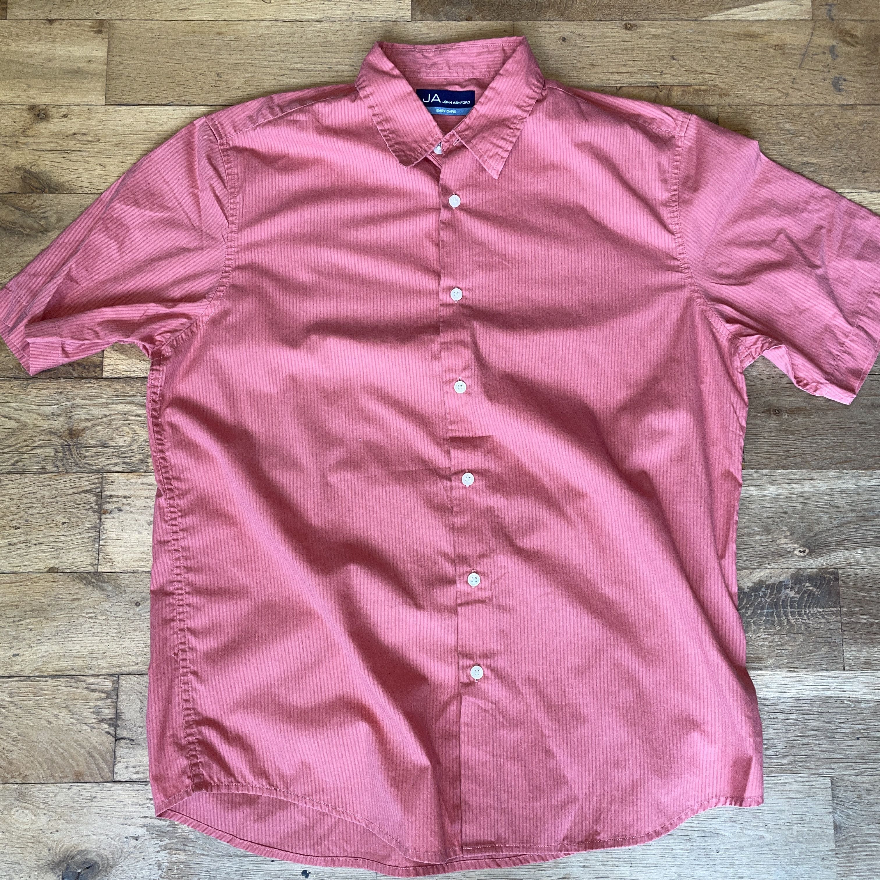 Designer × John Ashford John Ashford Men's Fashionable Easy Care Shirt Size M Size US M / EU 48-50 / 2 - 1 Thumbnail