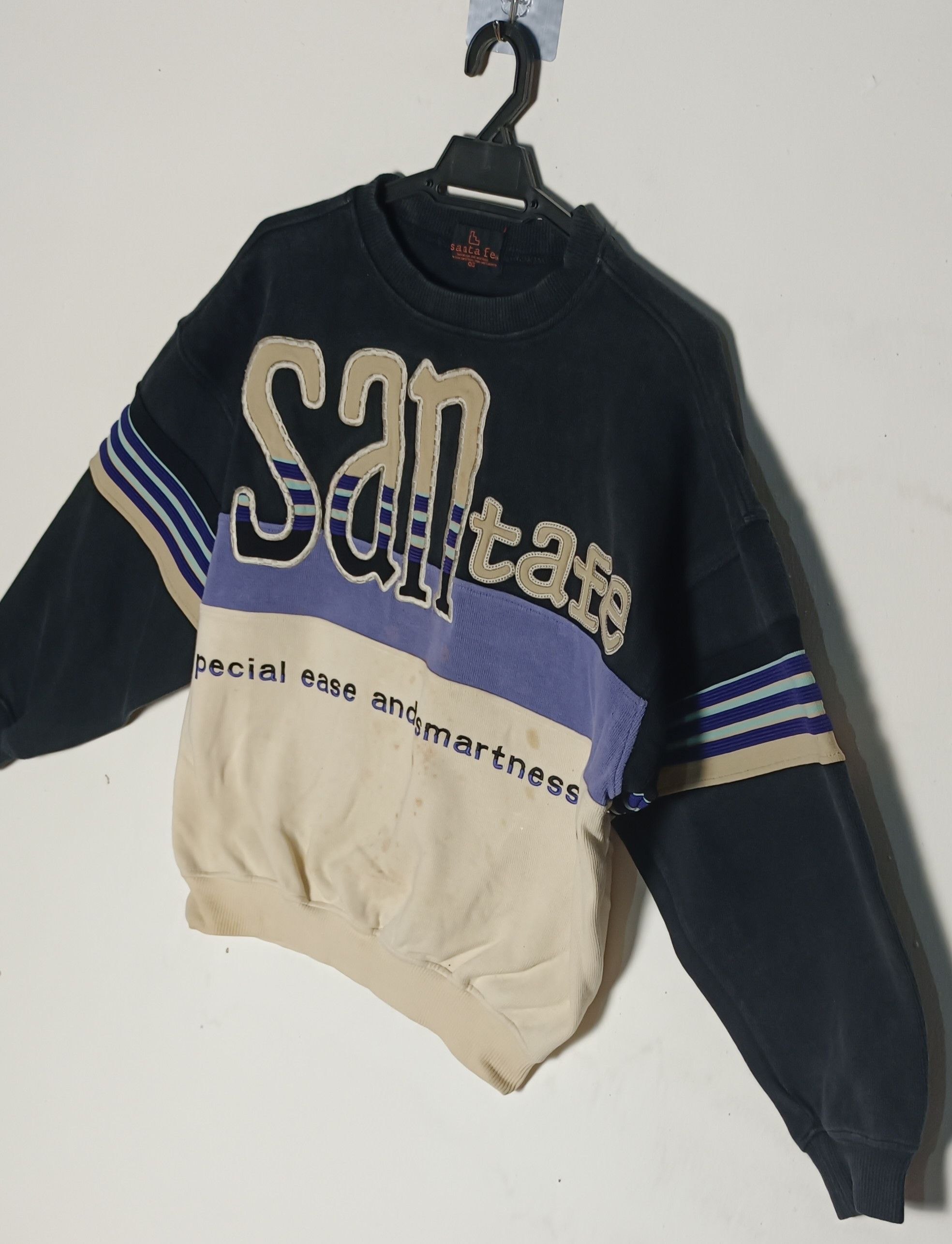 Designer × Vintage RARE🔥Santafe Crewneck Sweatshirt Size US L / EU 52-54 / 3 - 2 Thumbnail