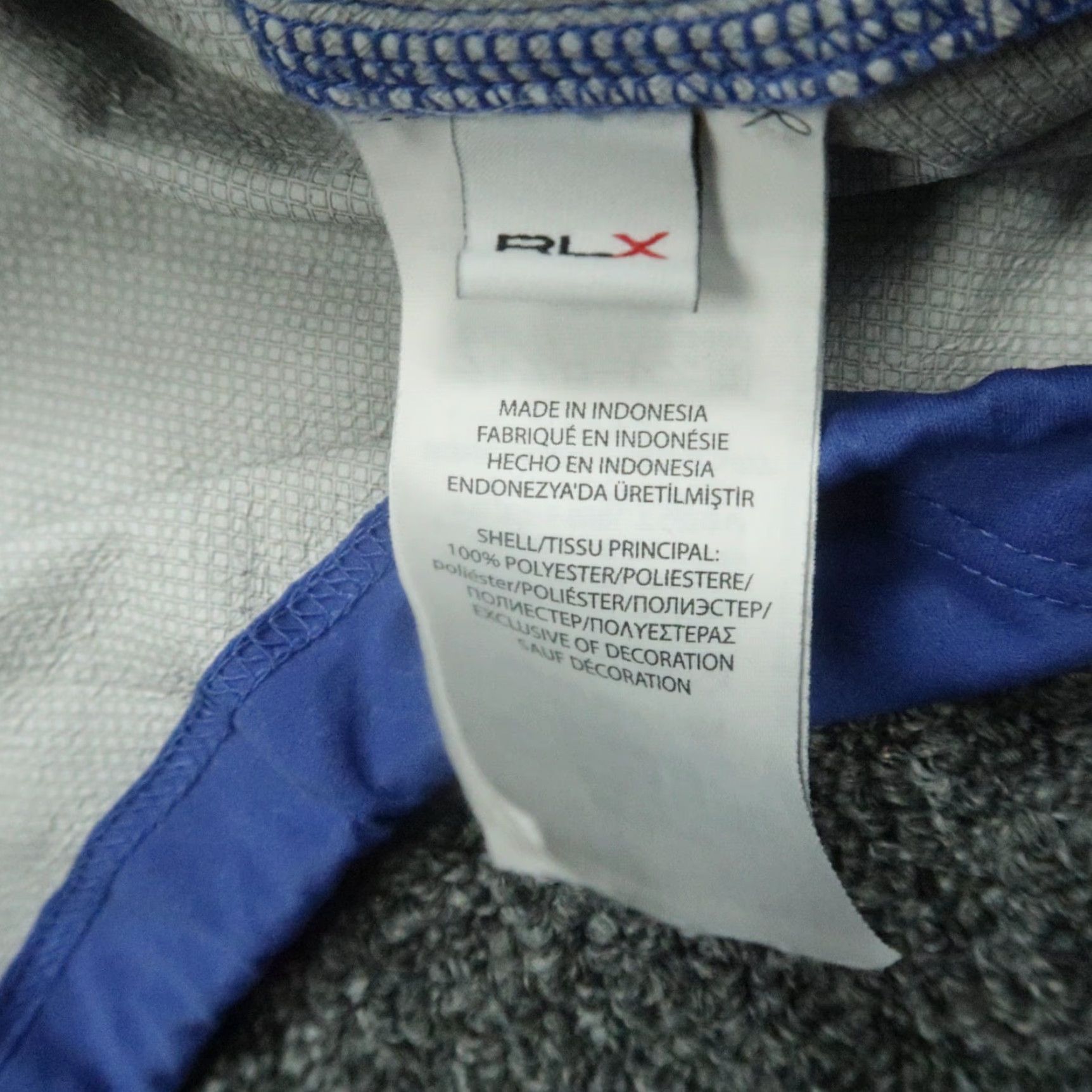 RLX Ralph Lauren RLX Ralph Lauren Jacket Mens Extra Large Blue Windbreaker Zip 1/4 Zip Performance Windbreaker Mid-Length Fall Winter Spring Regular Size US XL / EU 56 / 4 - 4 Thumbnail
