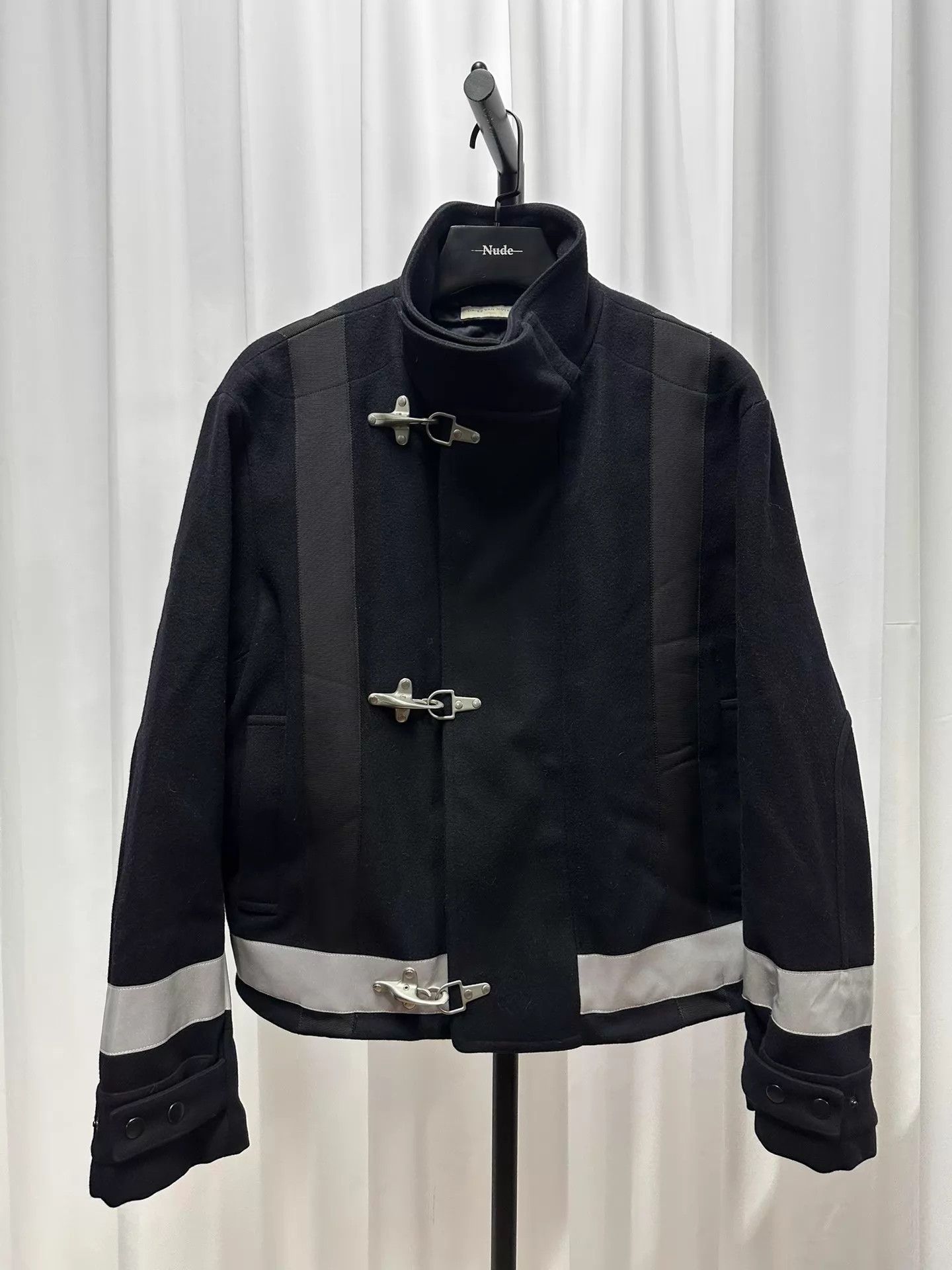 Dries Van Noten Dries Van Noten AW15 Fireman Plane Buckle Wool Jacket L Size US L / EU 52-54 / 3 - 1 Thumbnail