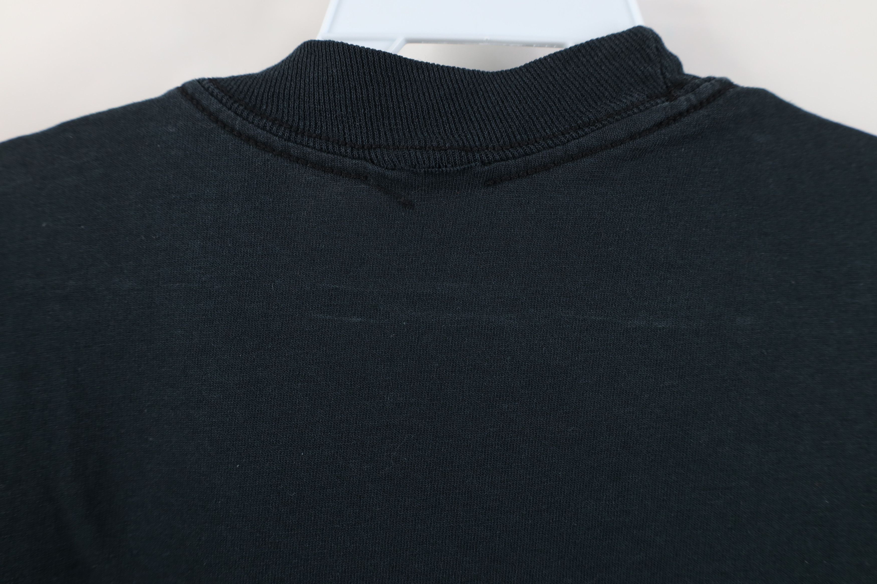 Vintage Vintage 90s The Music Man Play Short Sleeve T-Shirt Black Size US S / EU 44-46 / 1 - 10 Thumbnail