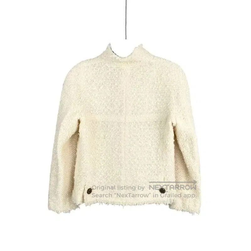 Chanel Chanel Ivory Wool Women's Jacket . Size XXS / US 00 / IT 34 - 2 Thumbnail