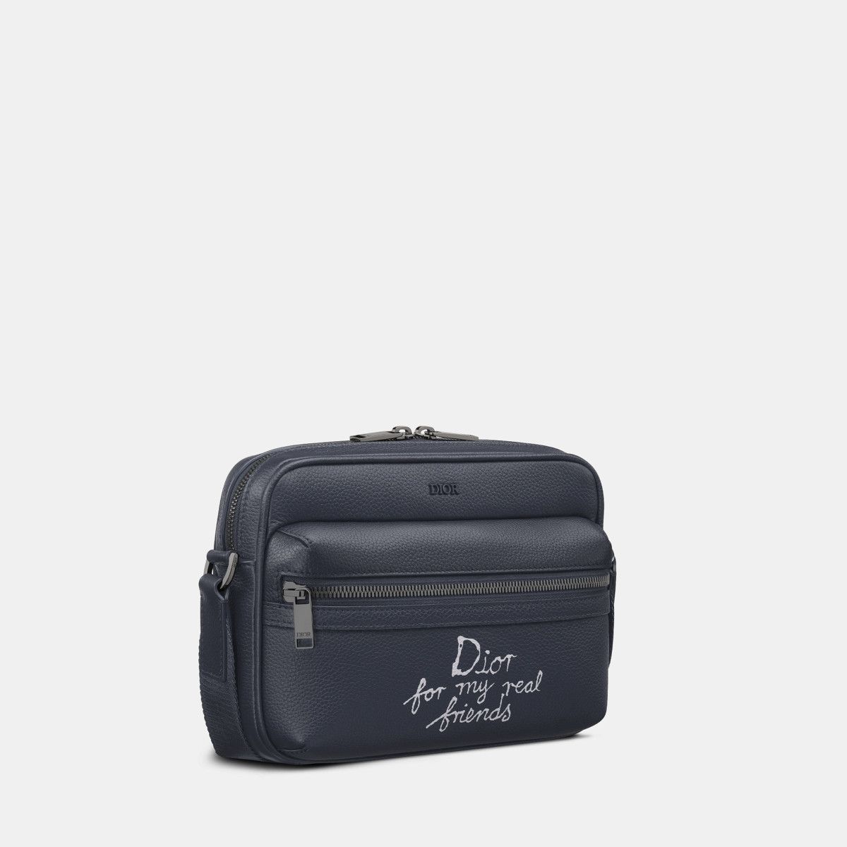 Dior o1bcso1str0226 Size:OS/Zipped Messenger Bag in Nevy Blue Size ONE SIZE - 2 Thumbnail